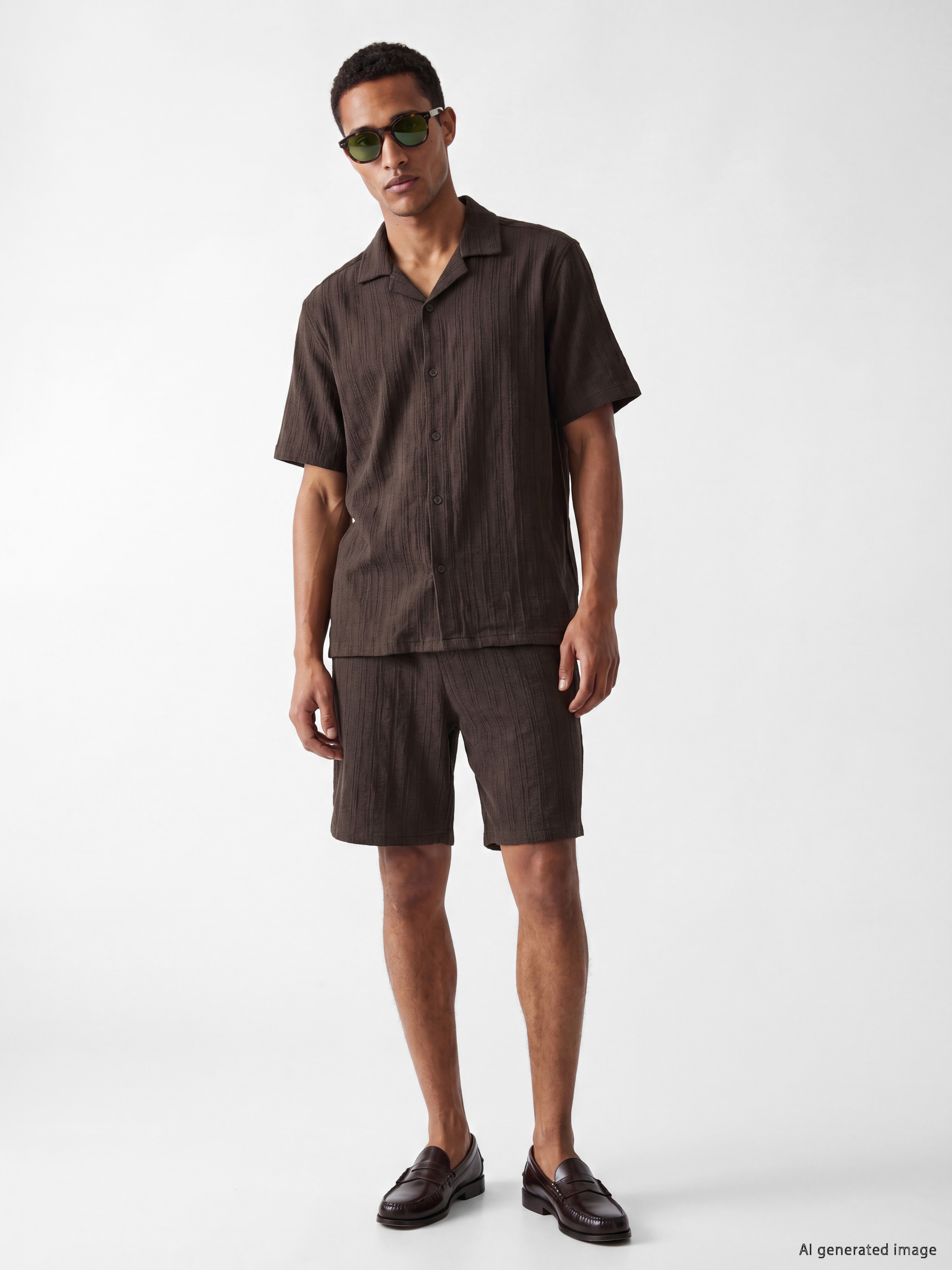 LCW Vision Regular Fit Armürlü Erkek Gömlek görsel 2
