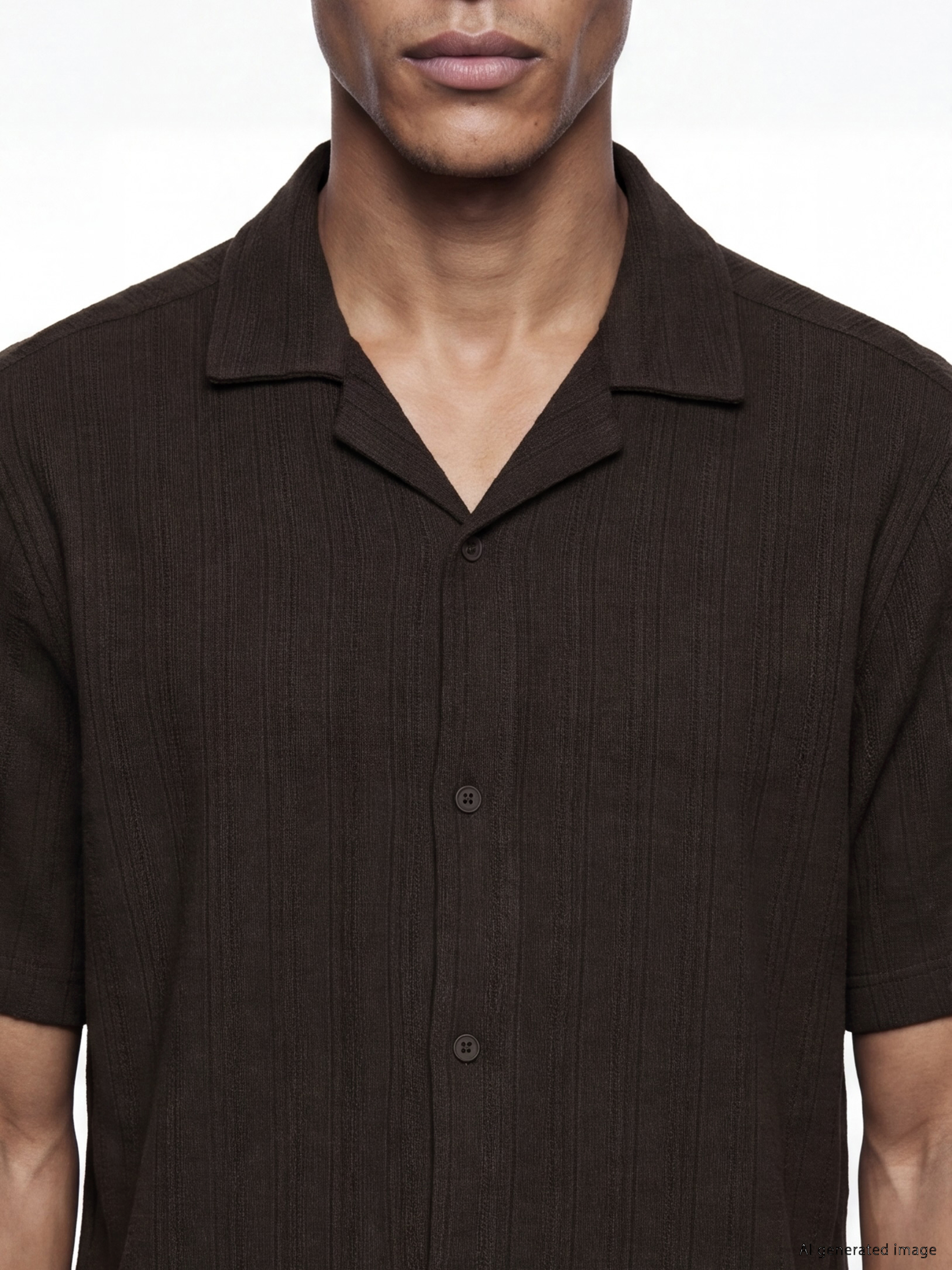 LCW Vision Regular Fit Armürlü Erkek Gömlek görsel 3