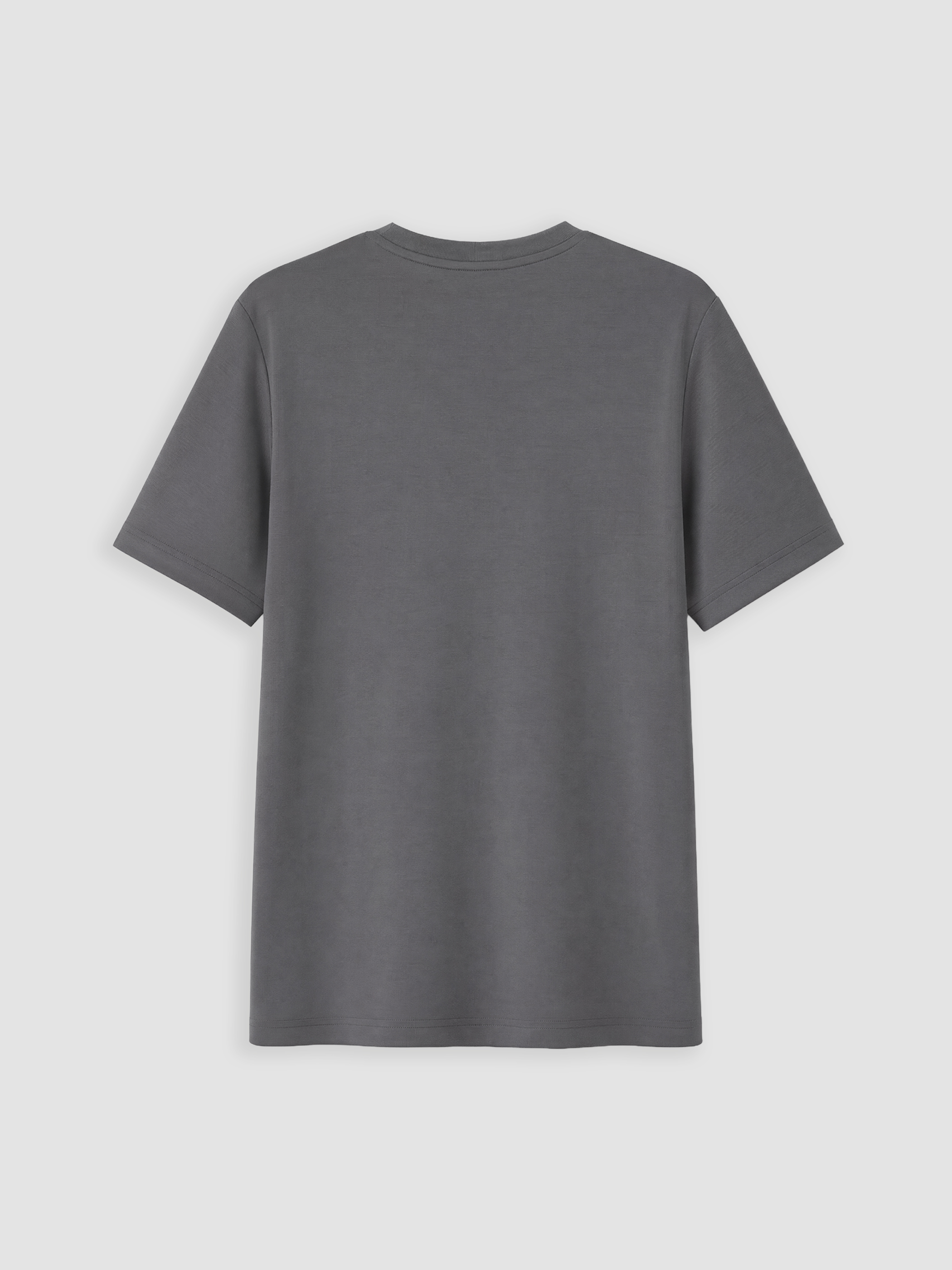 LCWAIKIKI Classic Bisiklet Yaka Baskılı Erkek Penye Tişört görsel 6