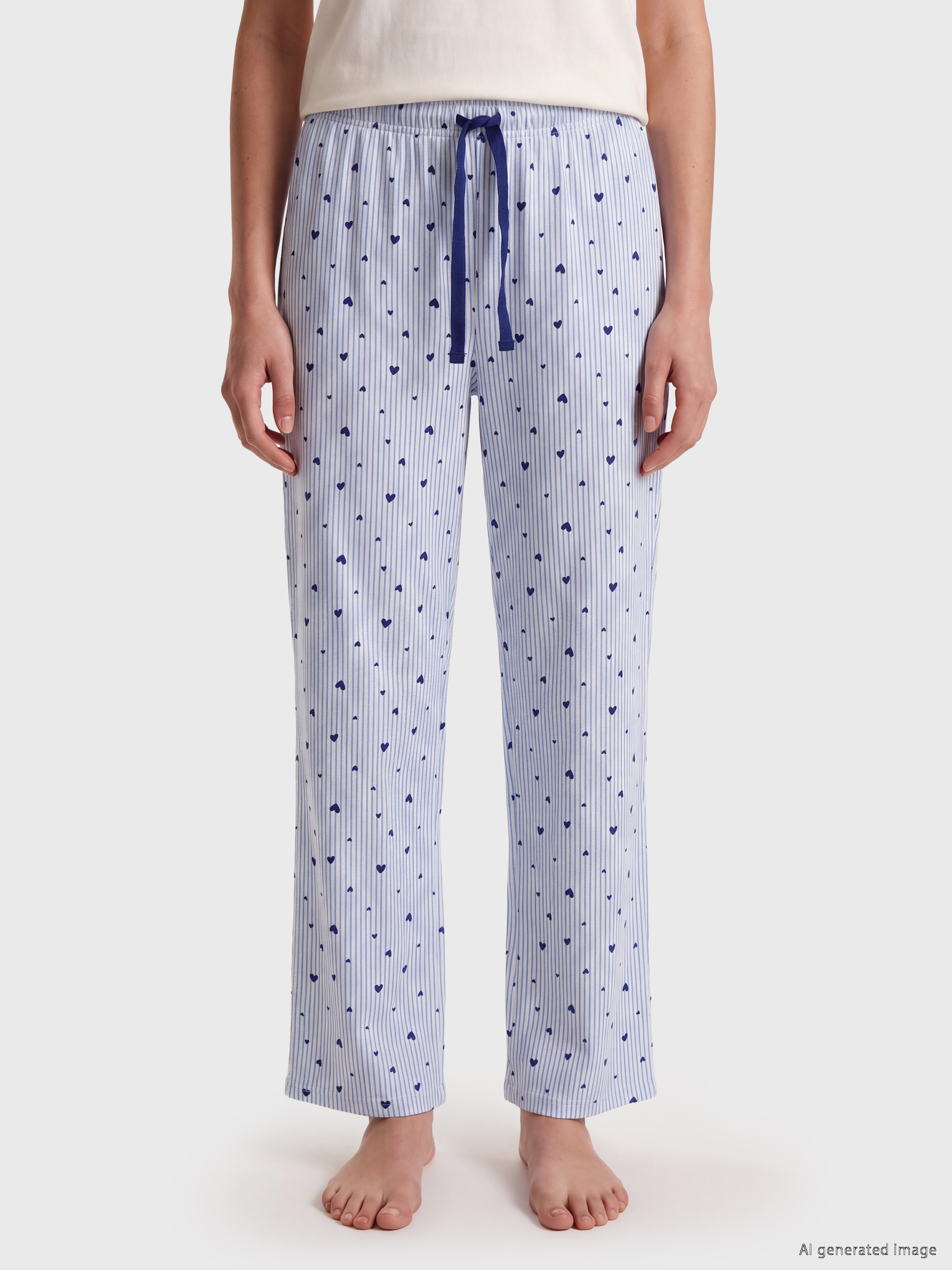 LCW DREAM Kalp Baskılı Kadın Pijama Altı görsel 2