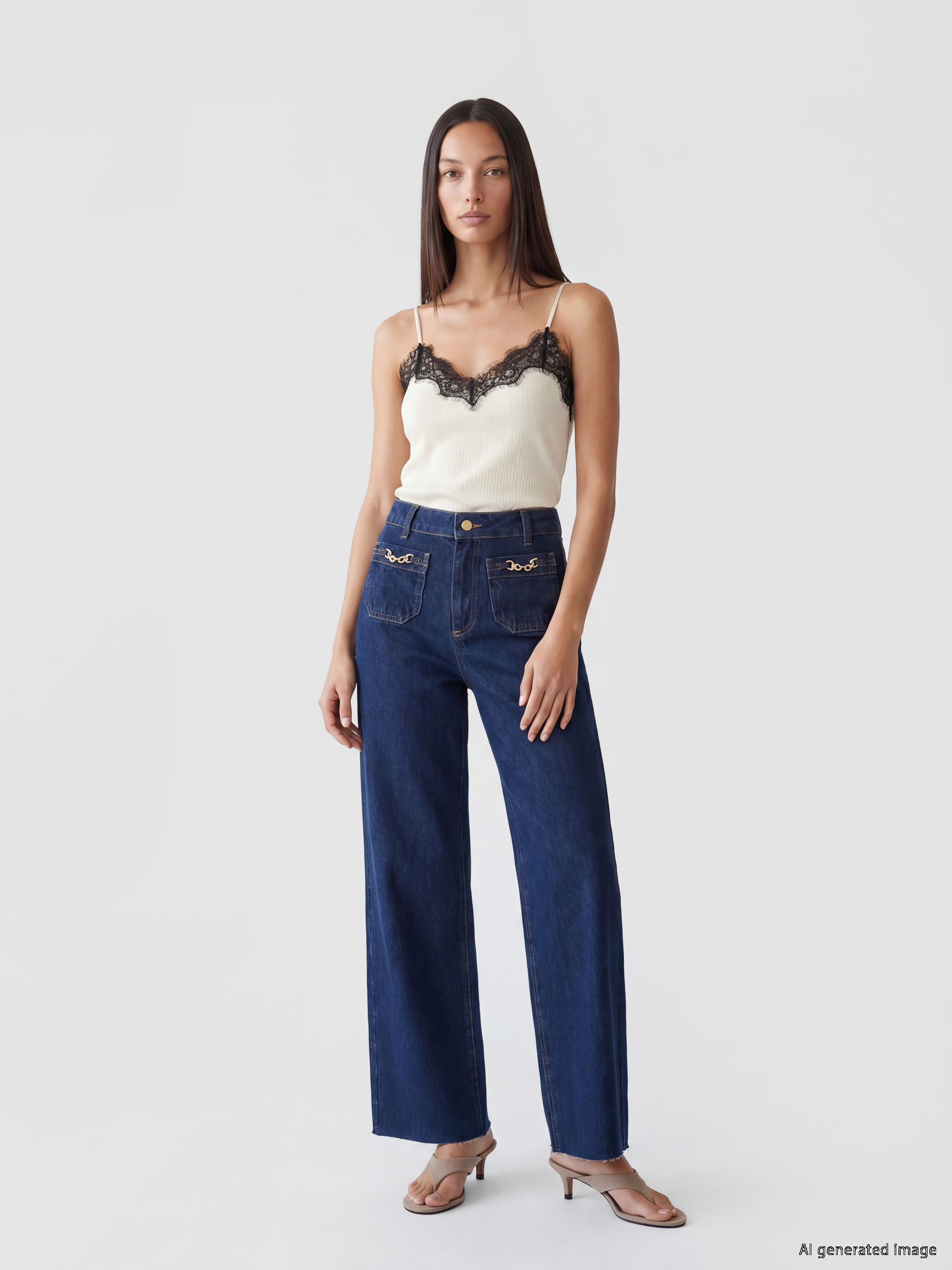LCW Jeans Wideleg Kadın Jean Pantolon