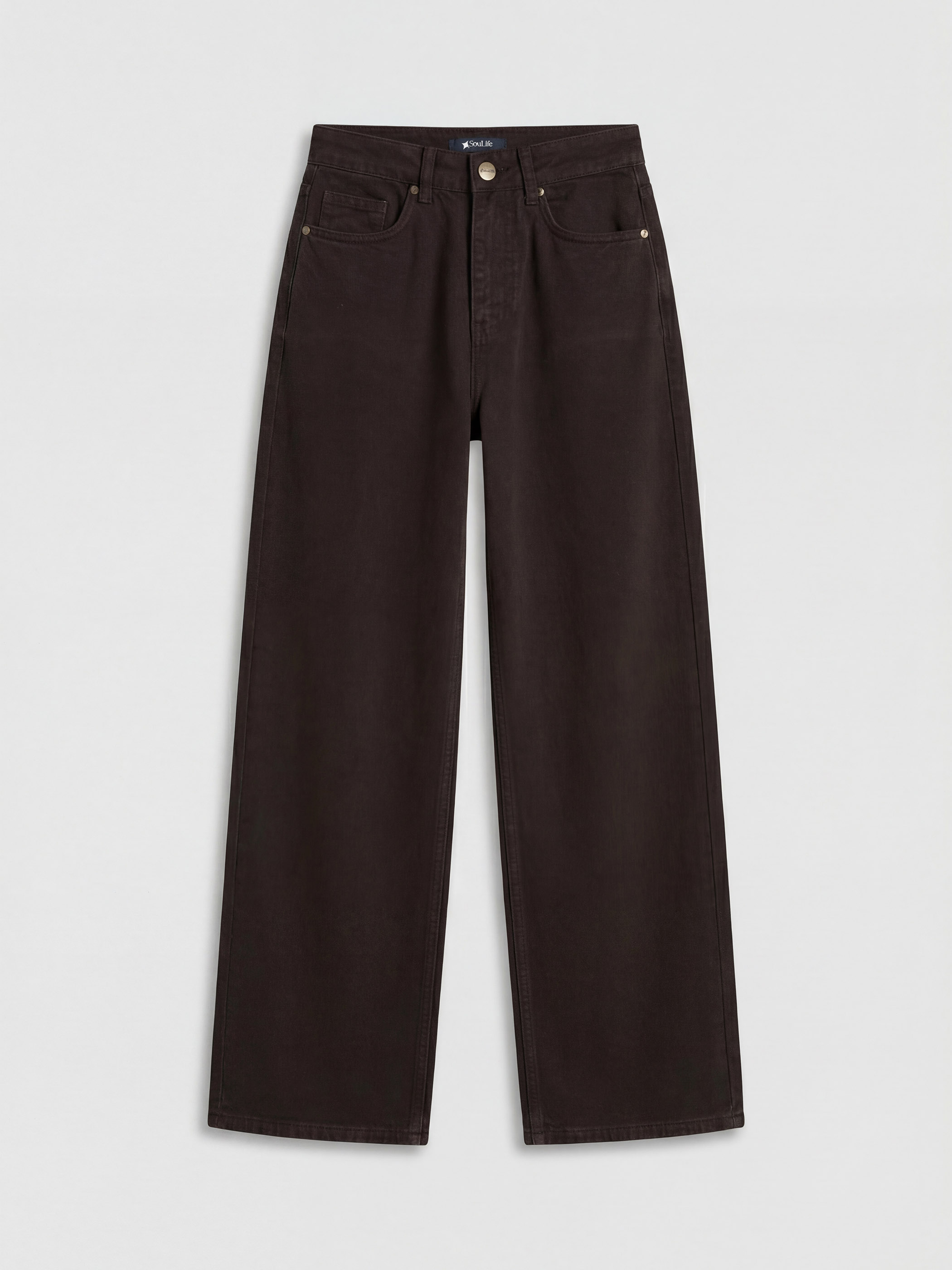 Soulife Wideleg Kadın Jean Pantolon görsel 6