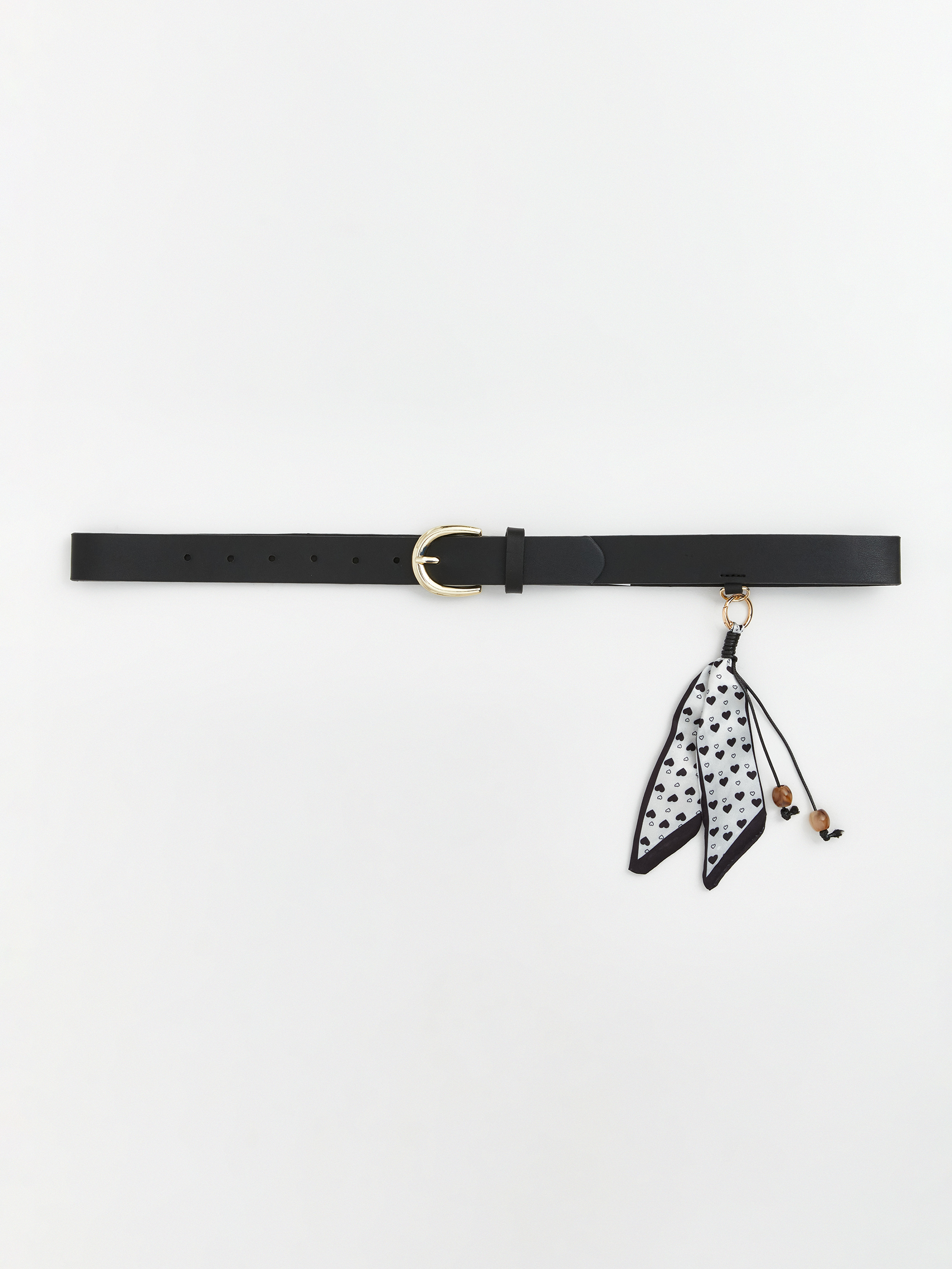 LCW ACCESSORIES Deri Görünümlü Aksesuarlı Kadın Kemer görsel 4
