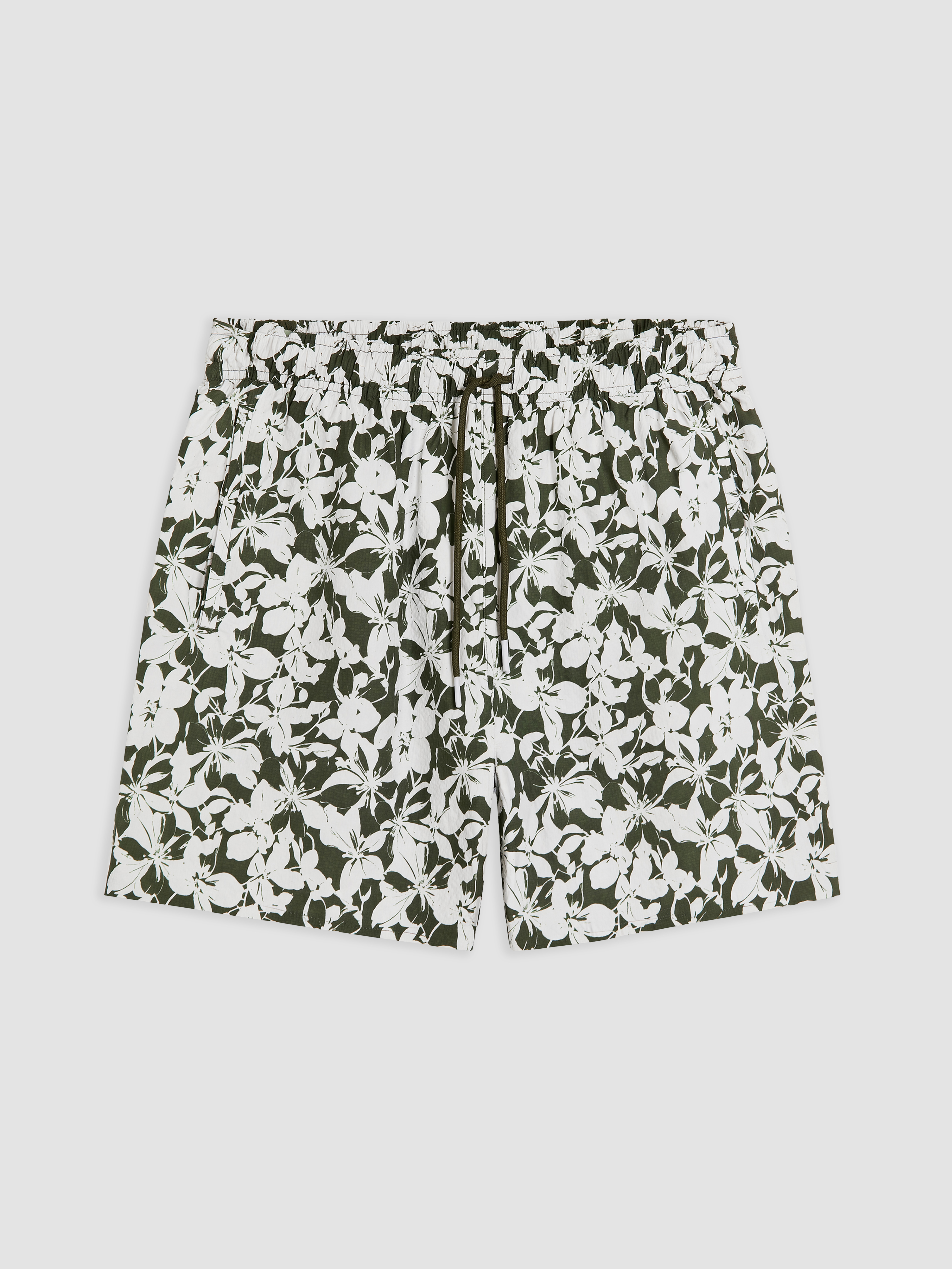 LCW SWIMWEAR Kısa Boy Çiçek Desenli Erkek Deniz Şortu görsel 5