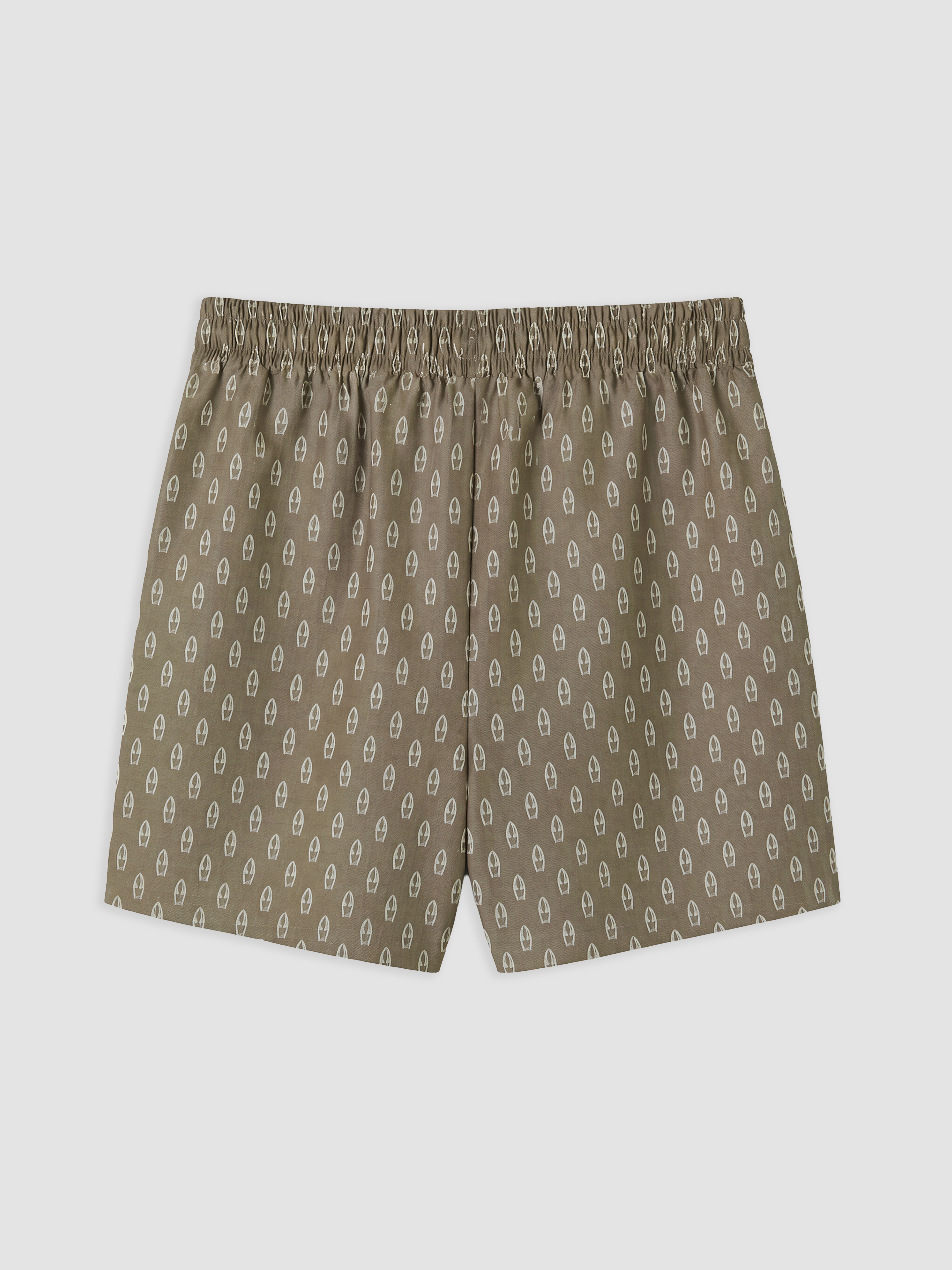LCW SWIMWEAR Kısa Boy Desenli Erkek Deniz Şortu görsel 6