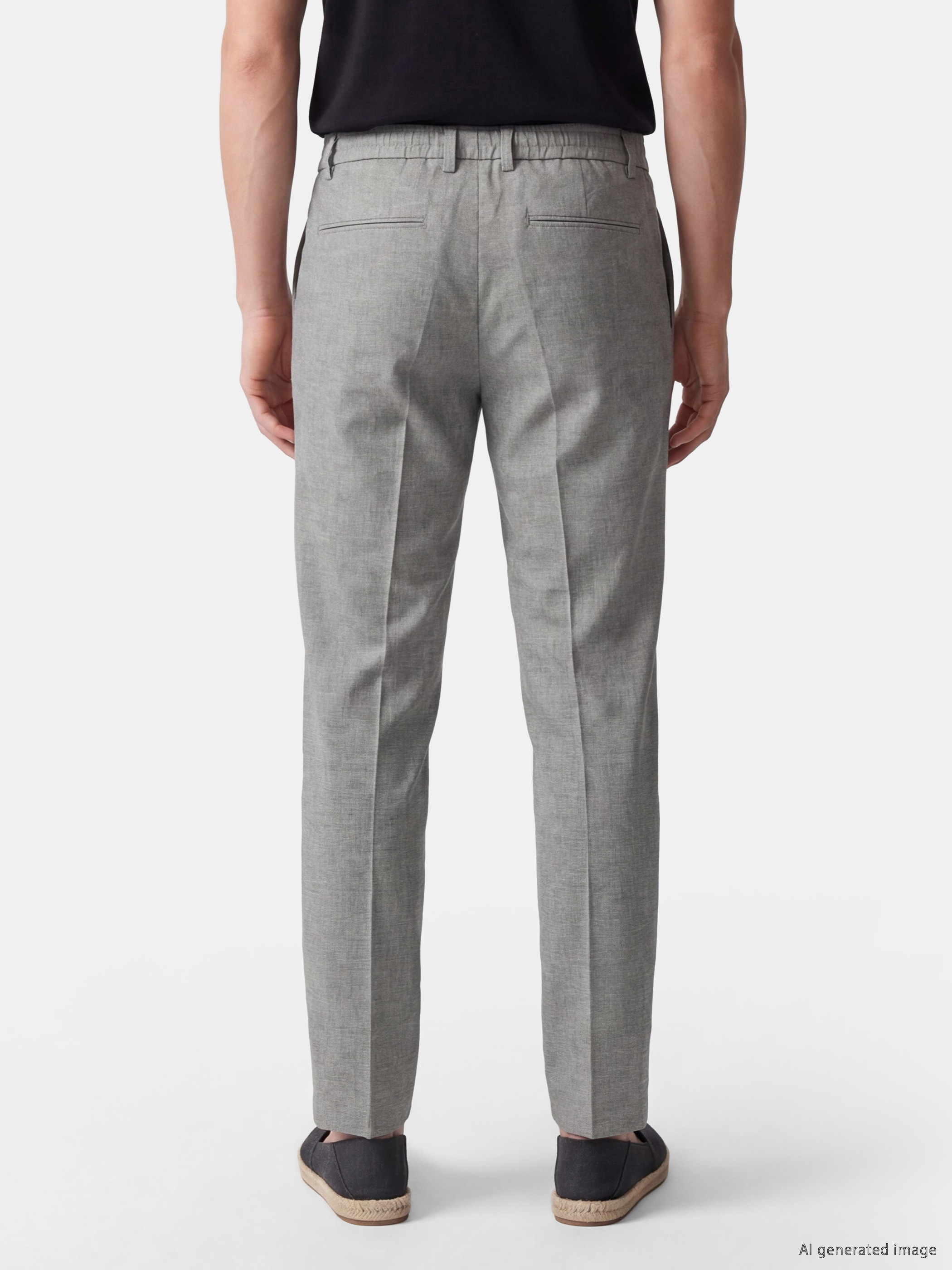 SOUTHBLUE Regular Fit Erkek Dokulu Pileli Pantolon görsel 4