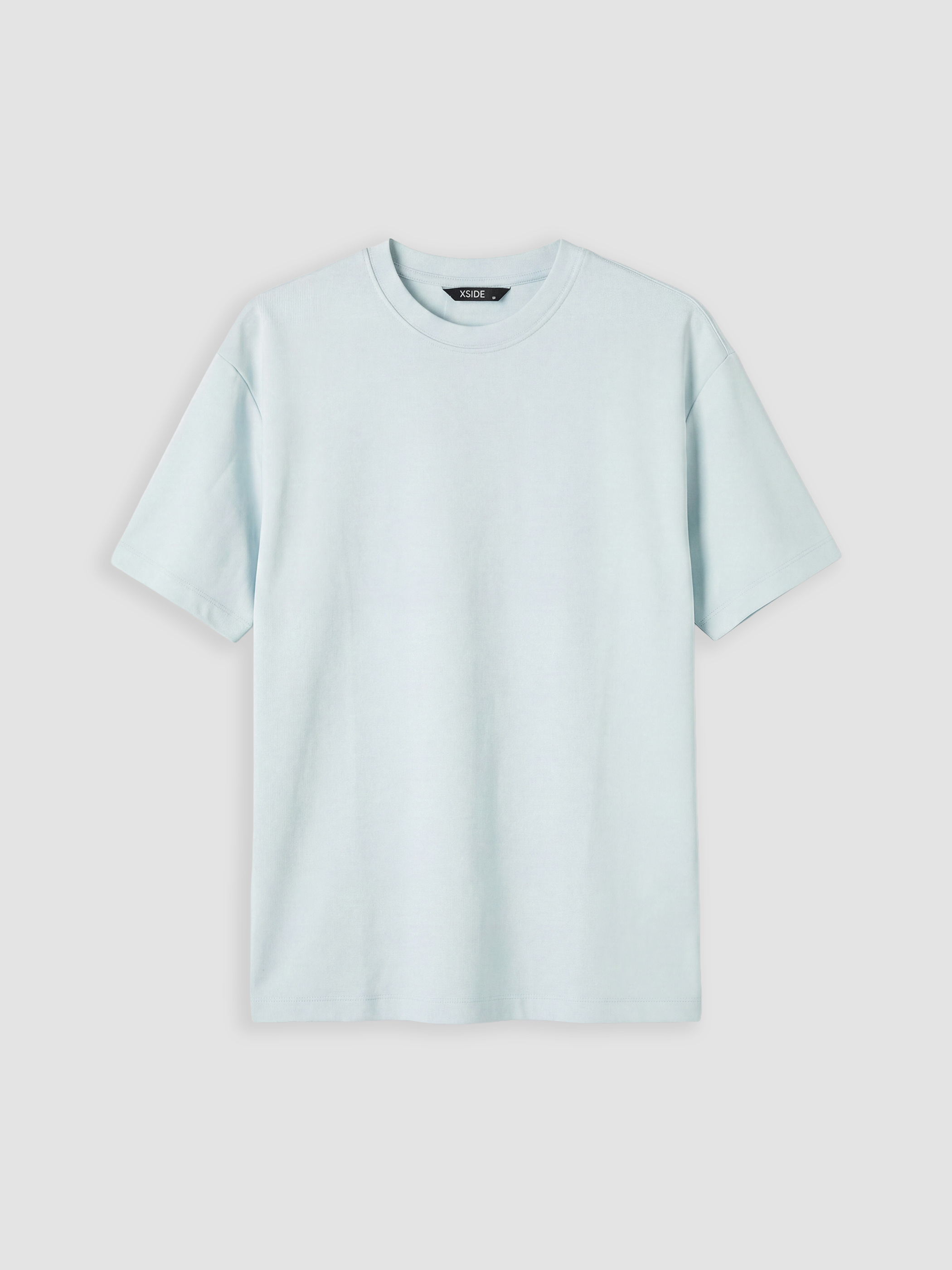XSIDE Regular Fit Bisiklet Yaka Erkek Tişört görsel 5