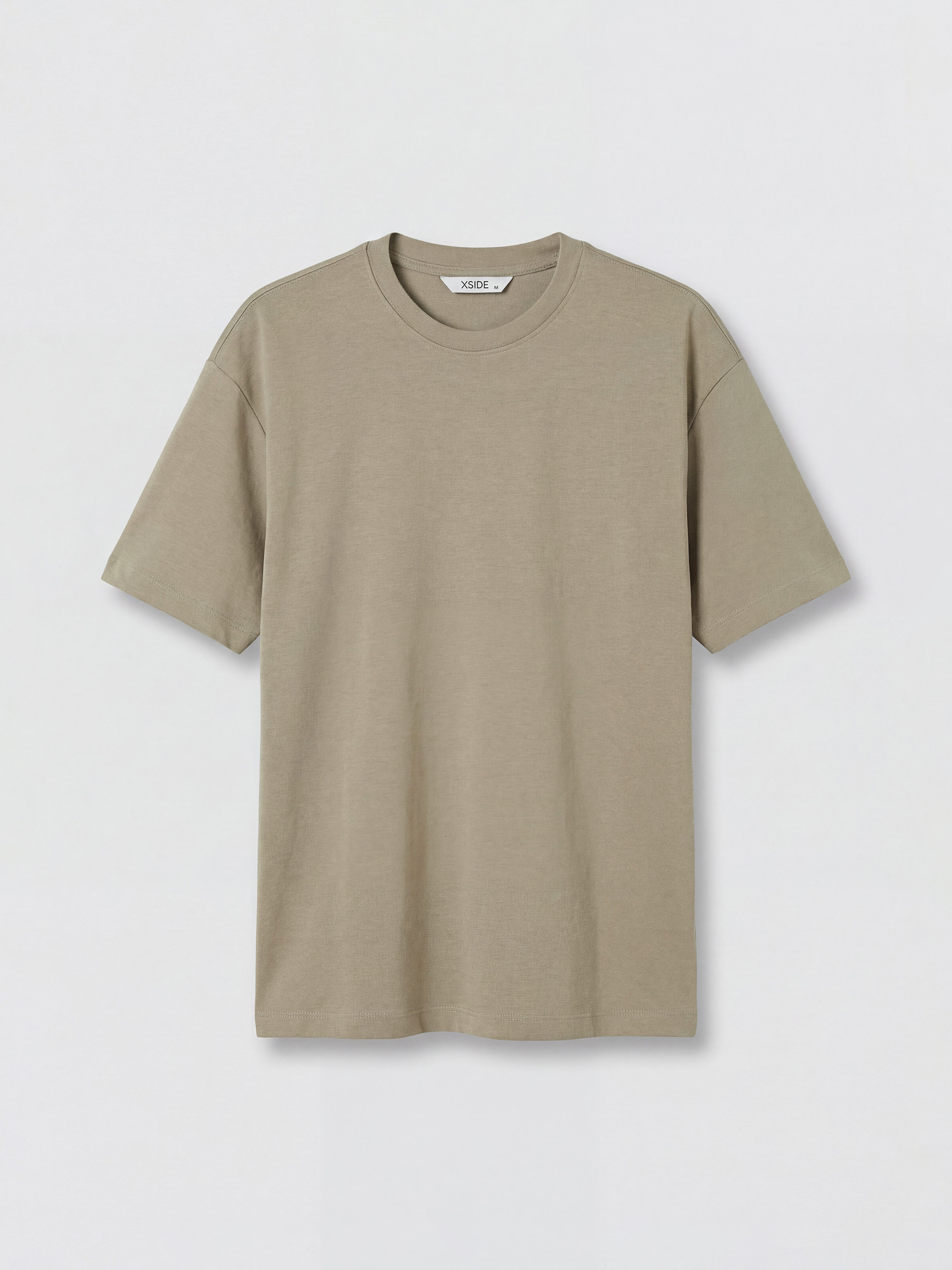 XSIDE Regular Fit Bisiklet Yaka Erkek Tişört görsel 5