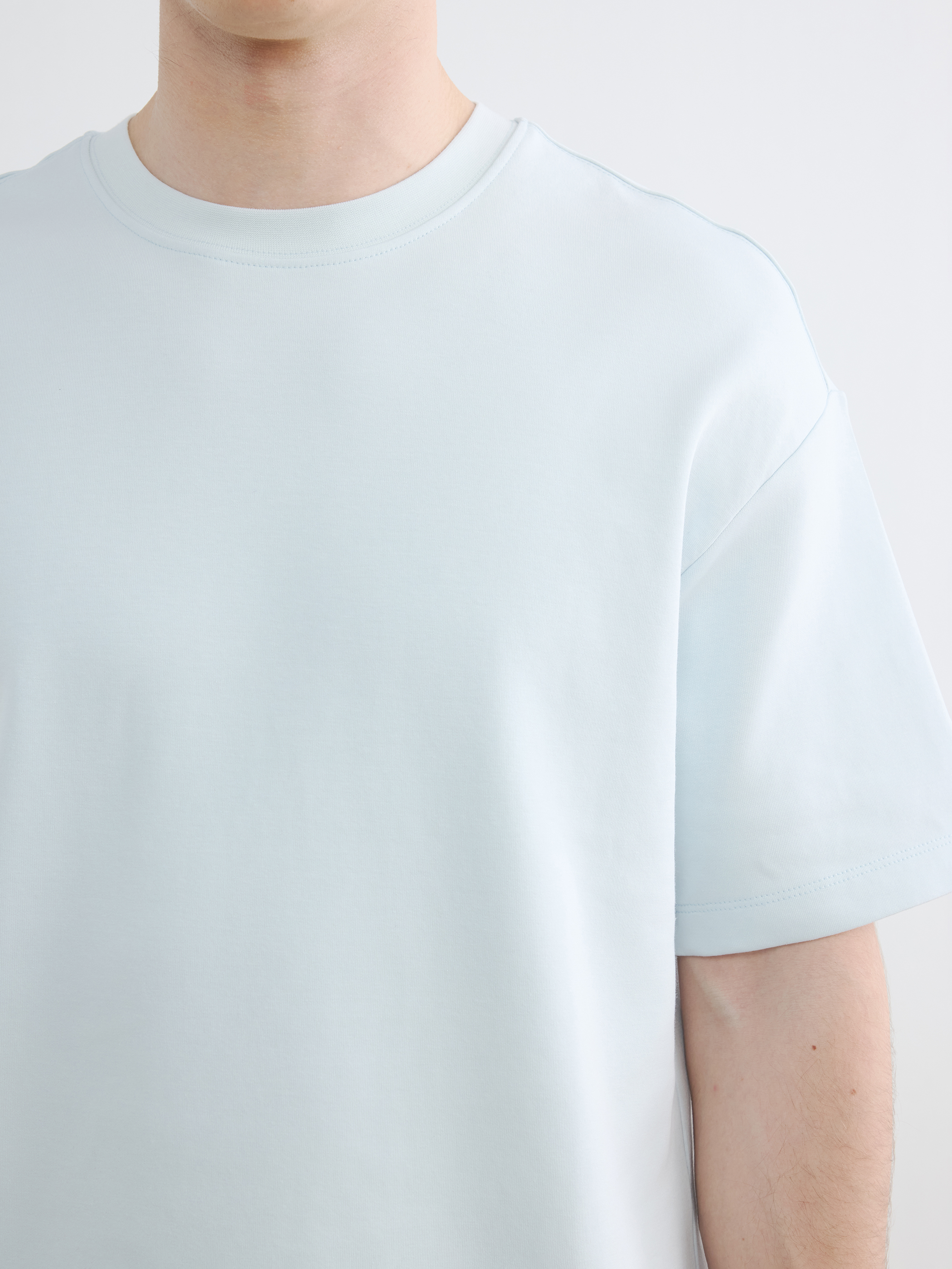 XSIDE Regular Fit Bisiklet Yaka Erkek Tişört görsel 3