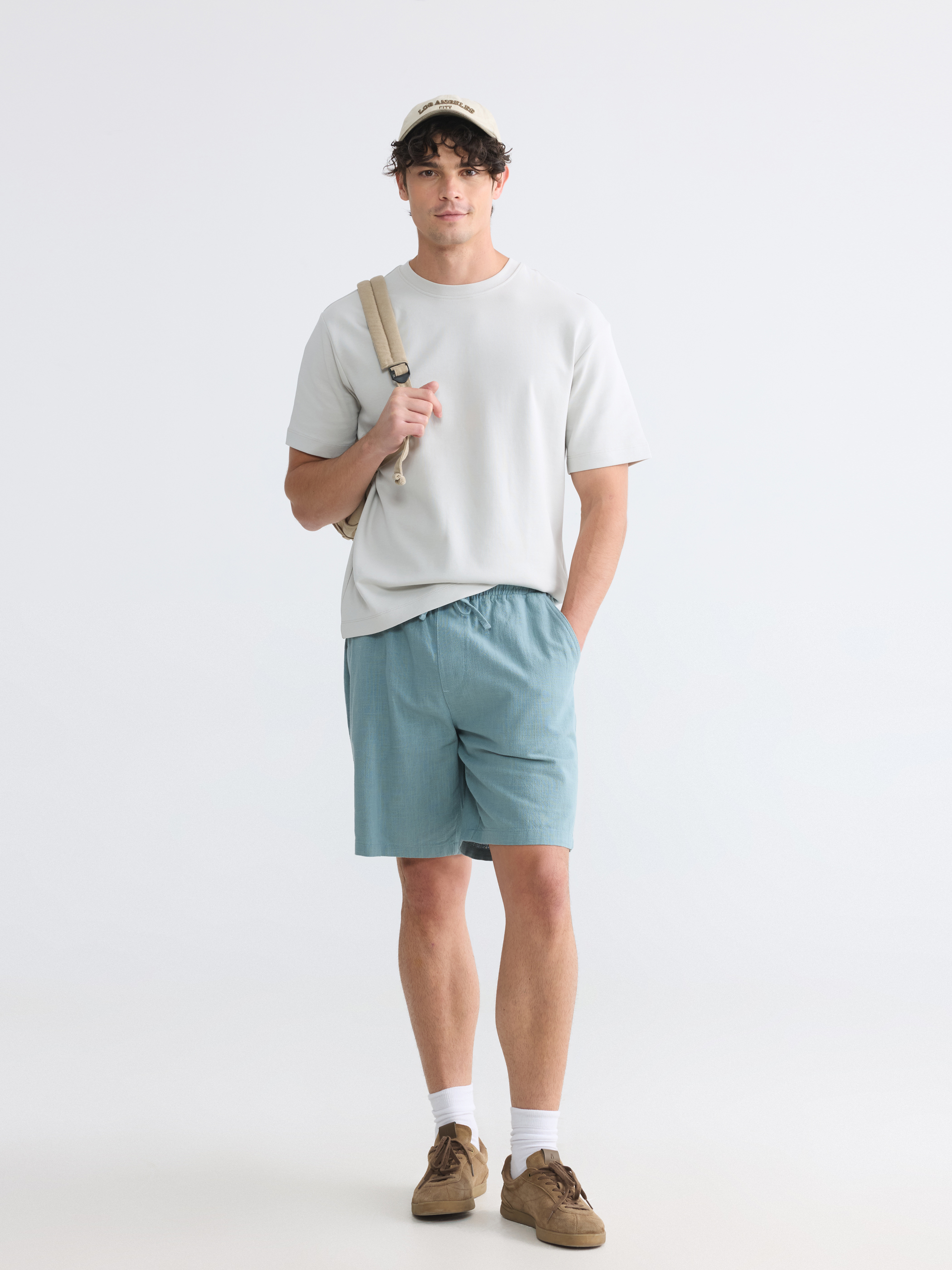 XSIDE Regular Fit Bisiklet Yaka Erkek Tişört görsel 2