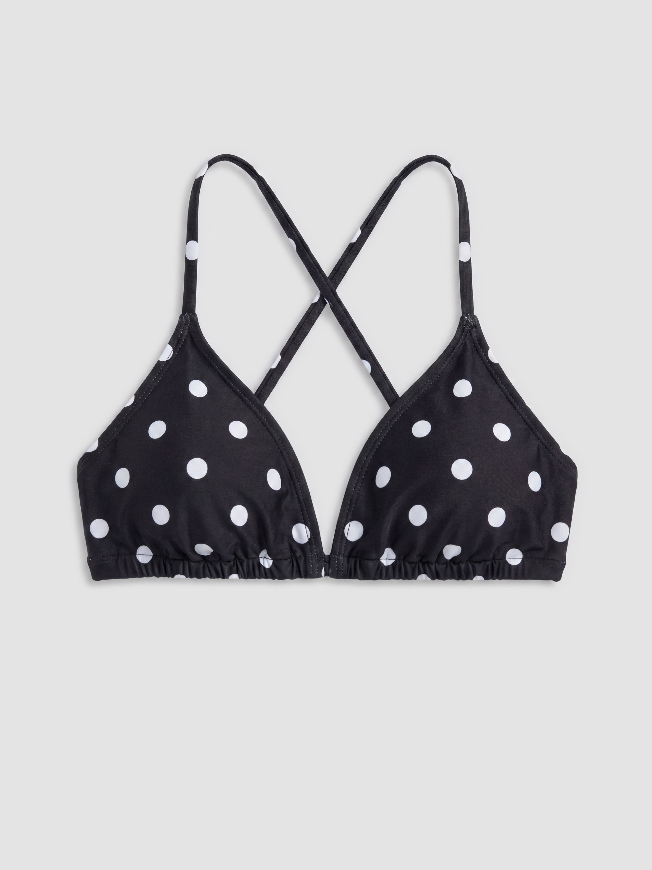 LCW DREAM Puantiyeli Çıkarılabilir Pedli Kadın Bikini Üstü