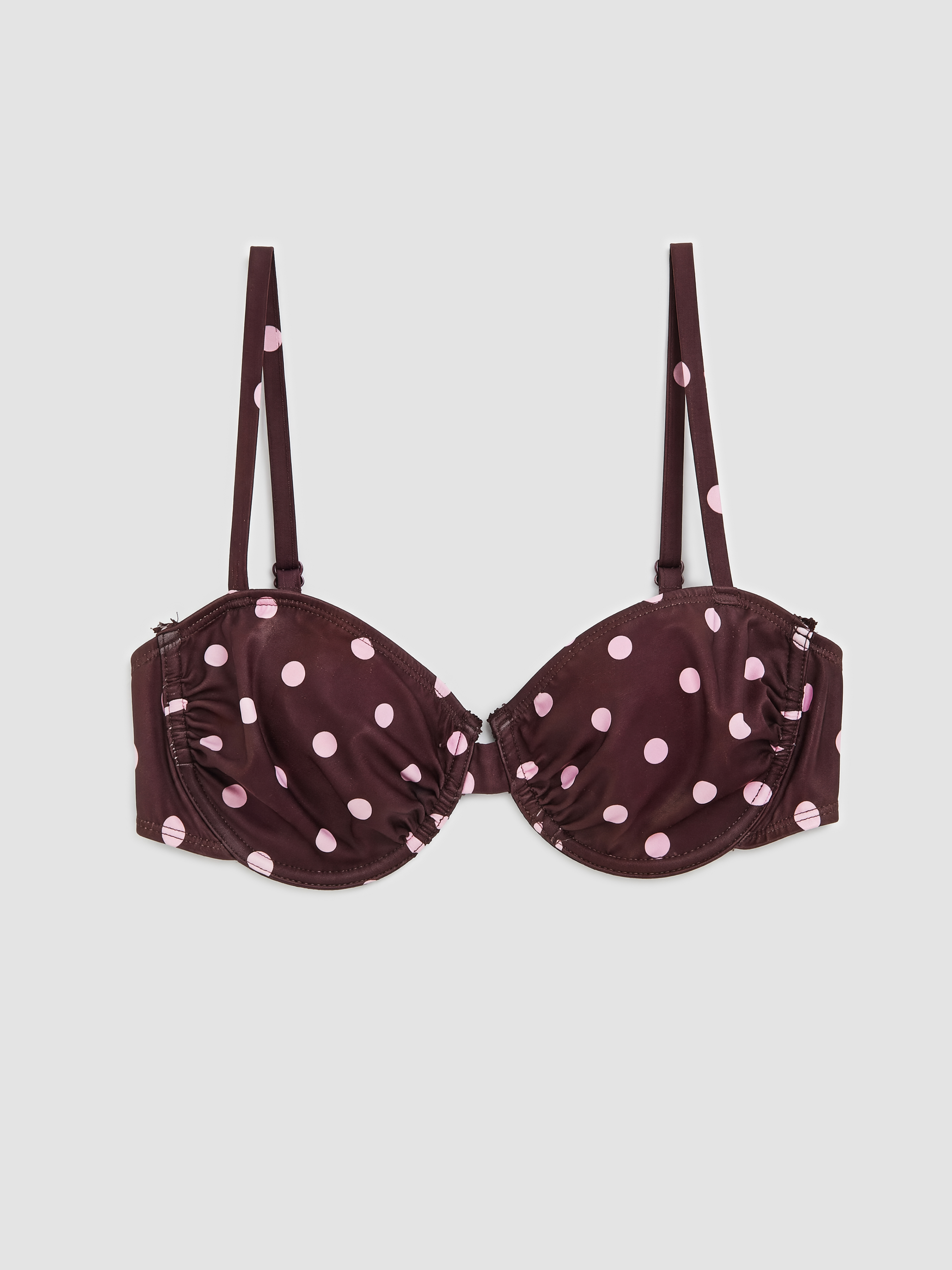 LCW DREAM Balenli Dolgusuz Puantiyeli Kadın Bikini Üst