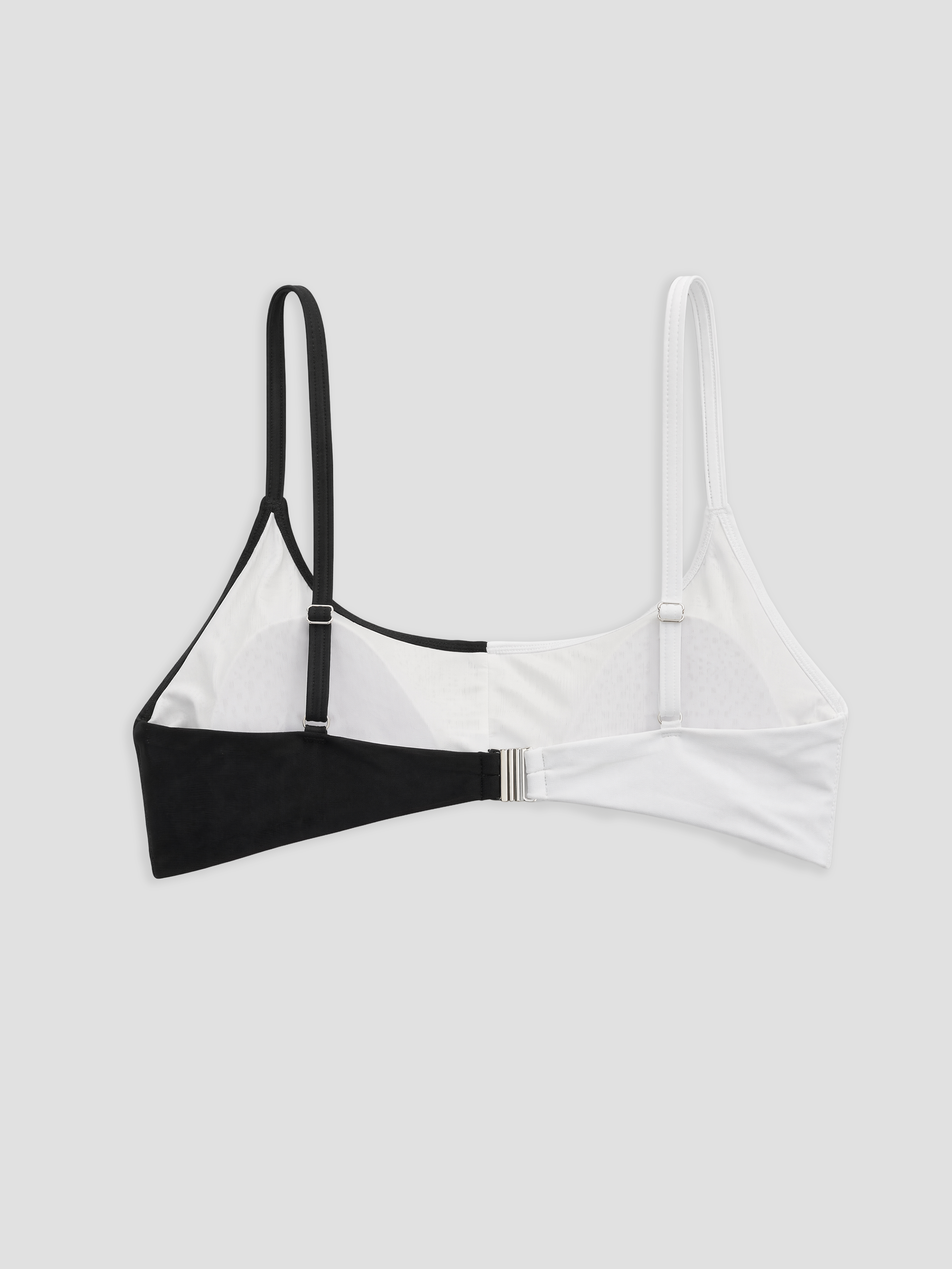 LCW DREAM Renk Bloklu Kadın Çıkarılabilir Pedli Bikini Üst görsel 2