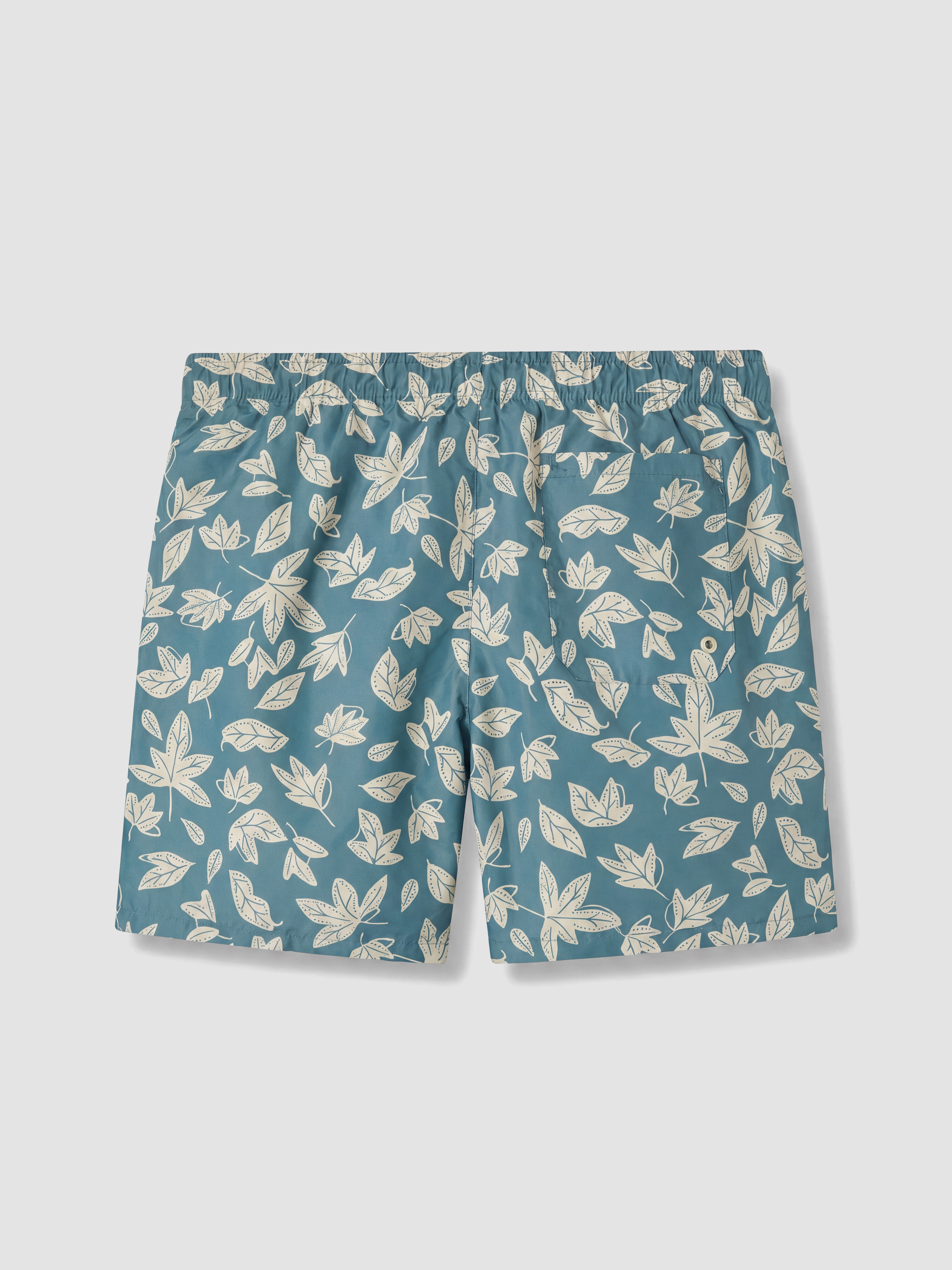 LCW SWIMWEAR Kısa Boy Desenli Erkek Deniz Şortu görsel 7