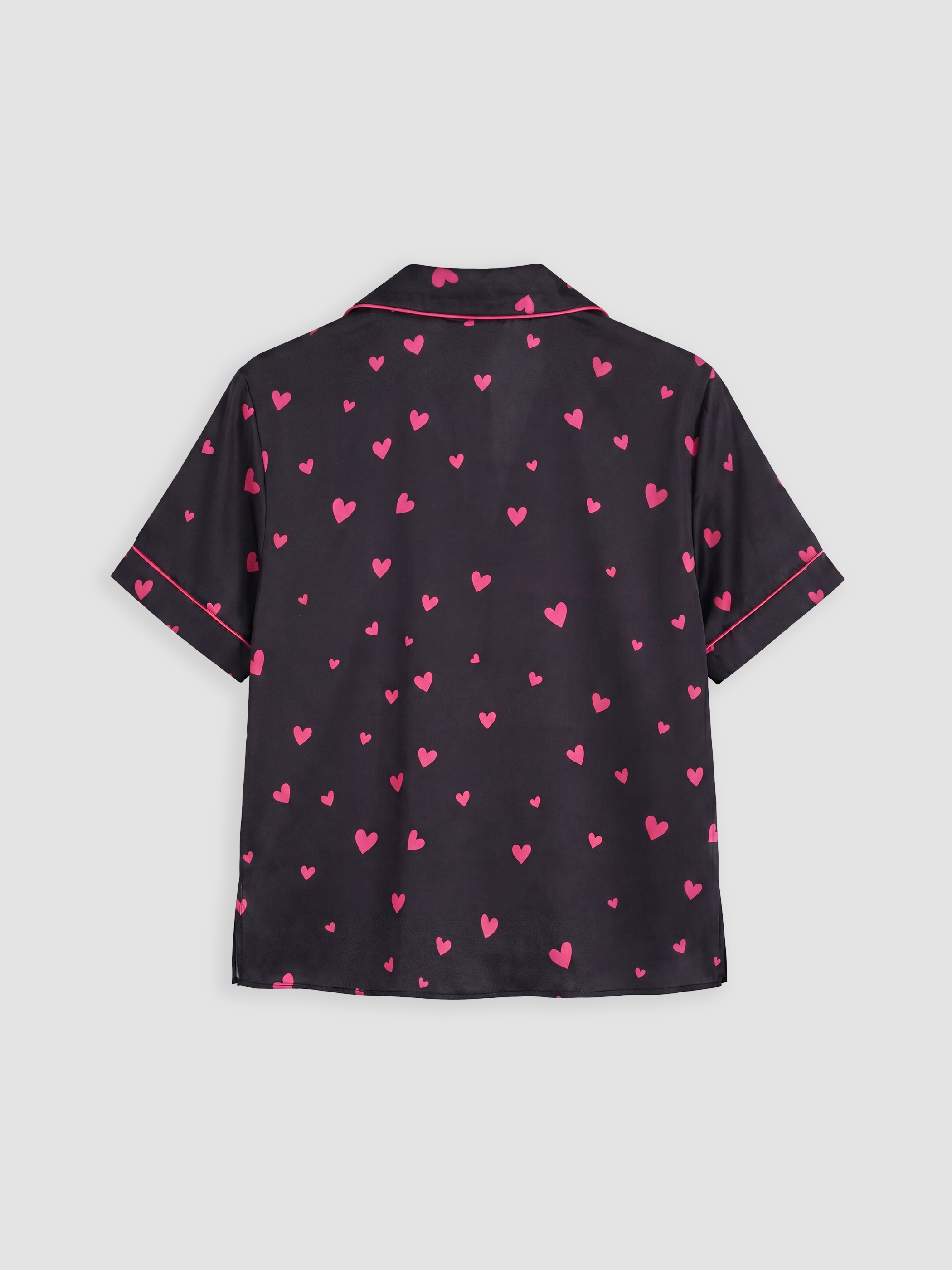 LCW DREAM Gömlek Yaka Saten Kadın Pijama Takım görsel 8