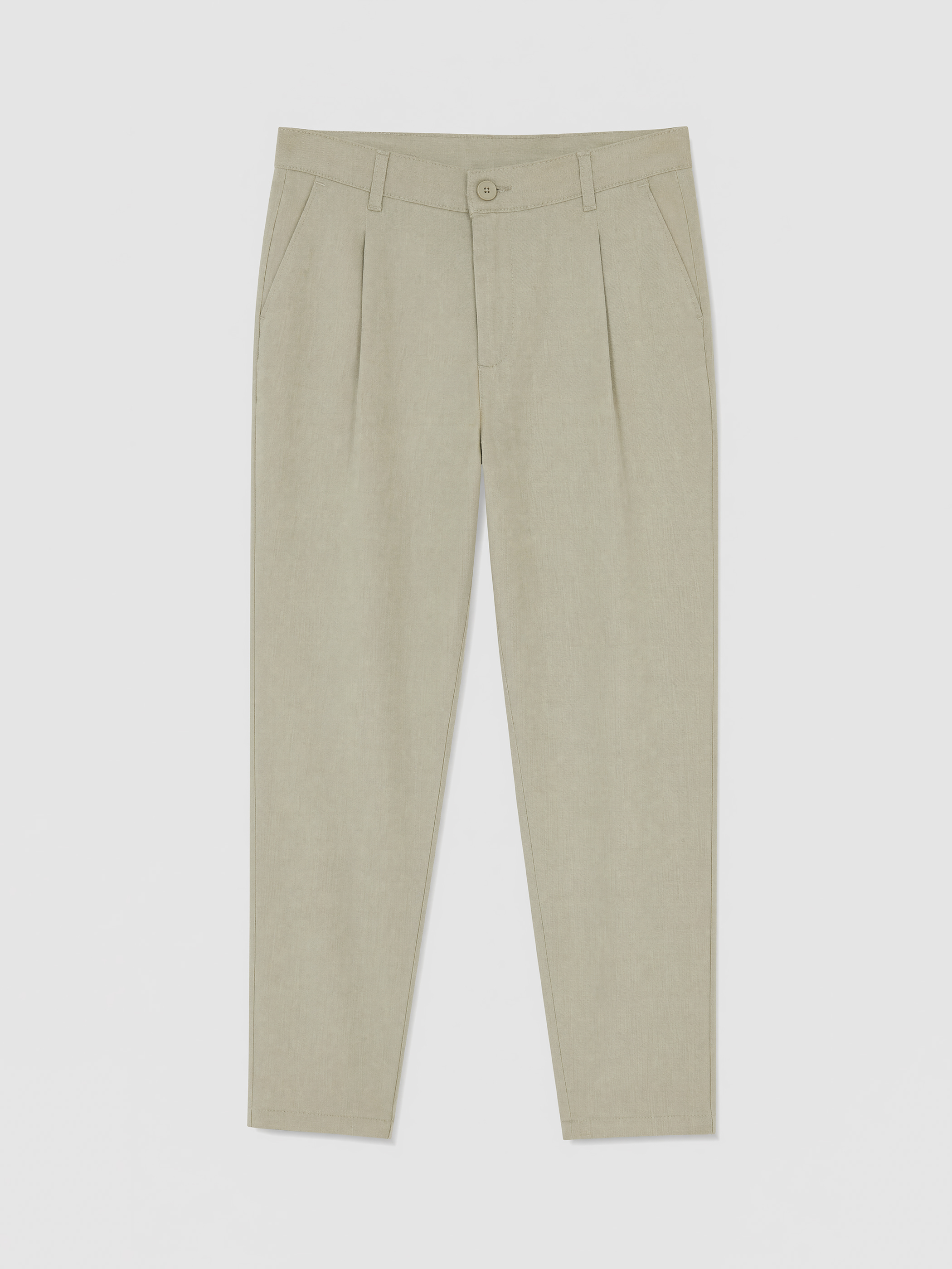 LCW Vision Regular Fit Keten Karışımlı Erkek Pantolon görsel 5