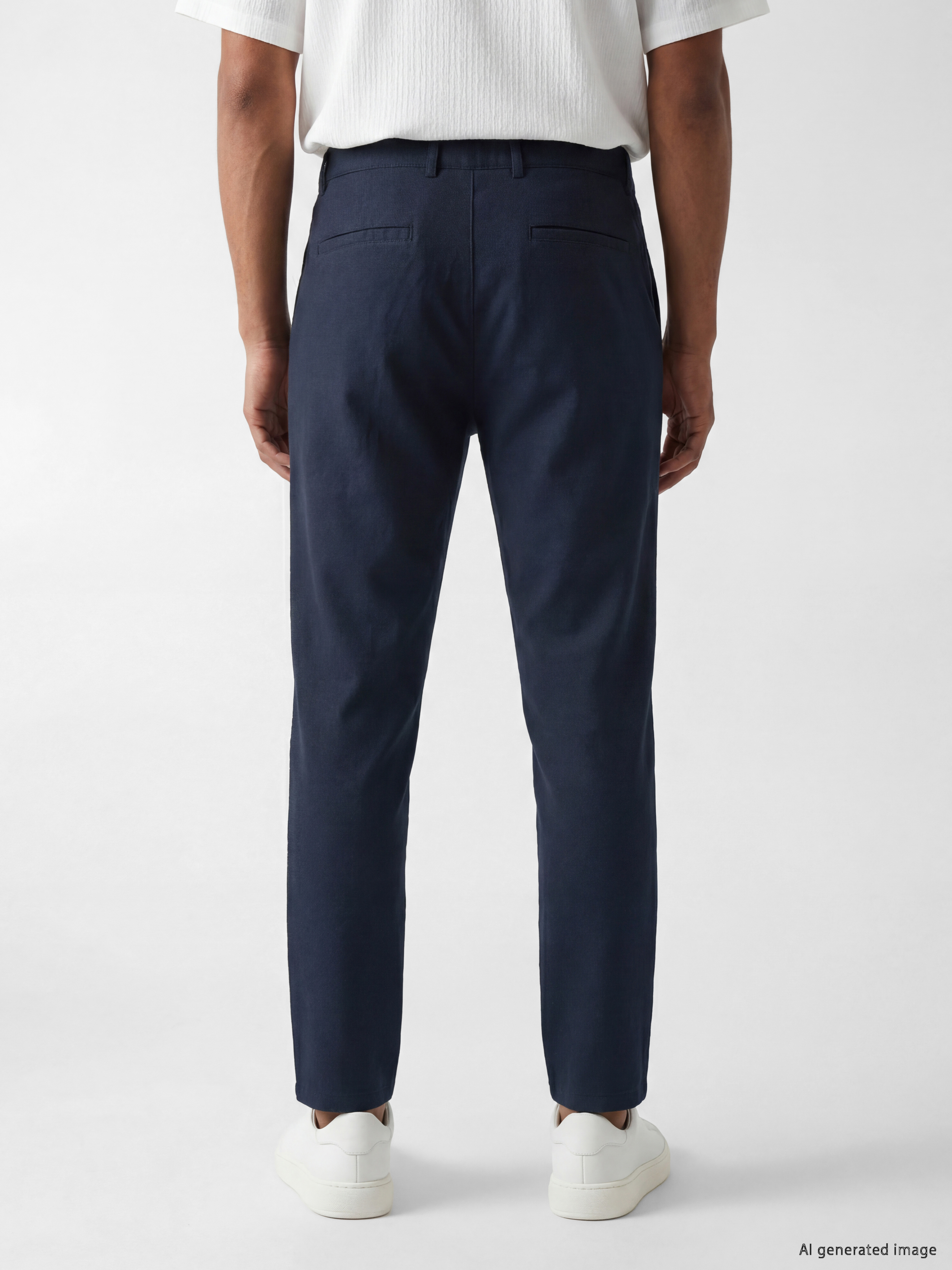 LCW Vision Regular Fit Keten Karışımlı Erkek Pantolon görsel 4