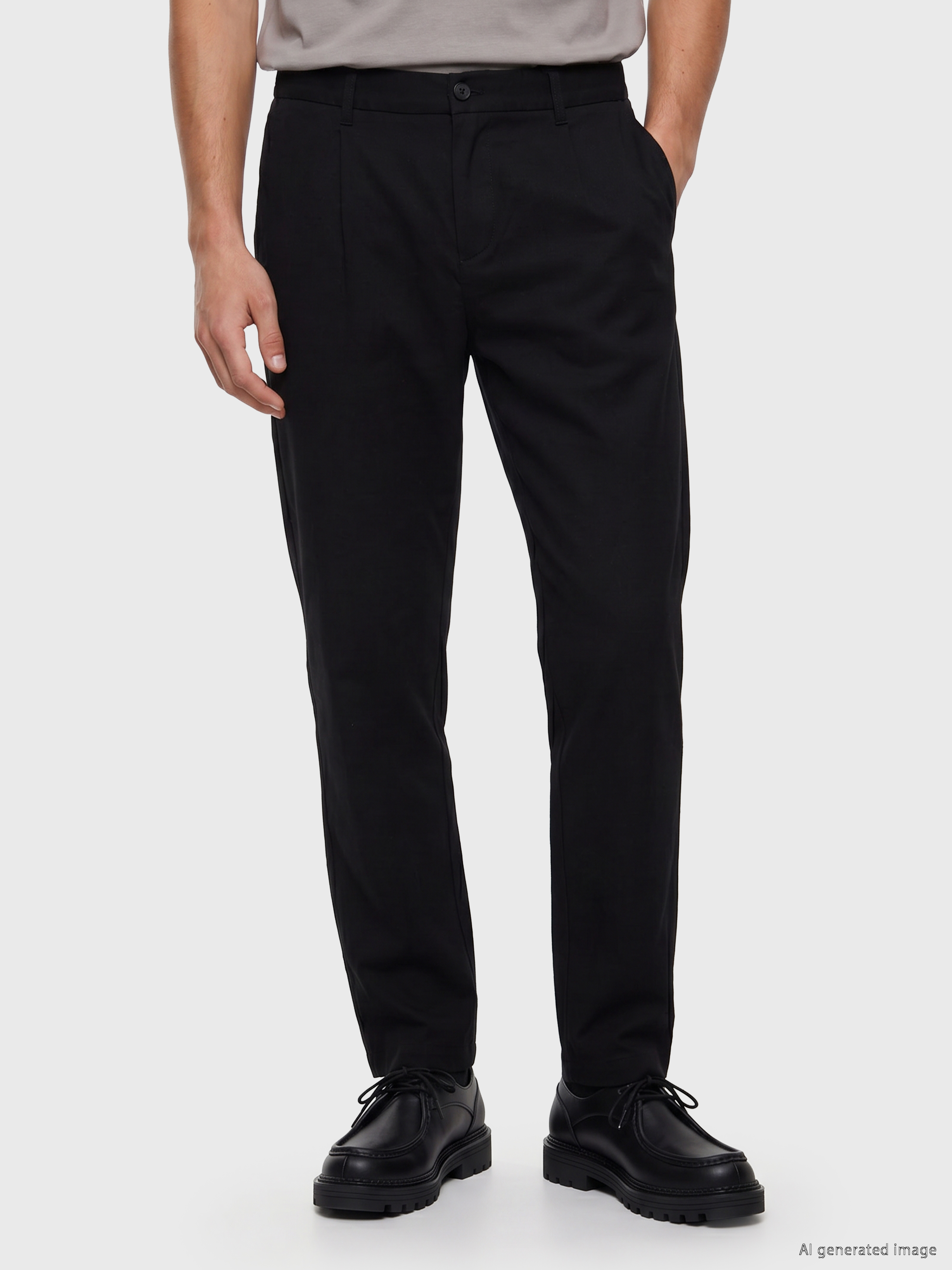LCW Vision Regular Fit Erkek Pileli Pantolon