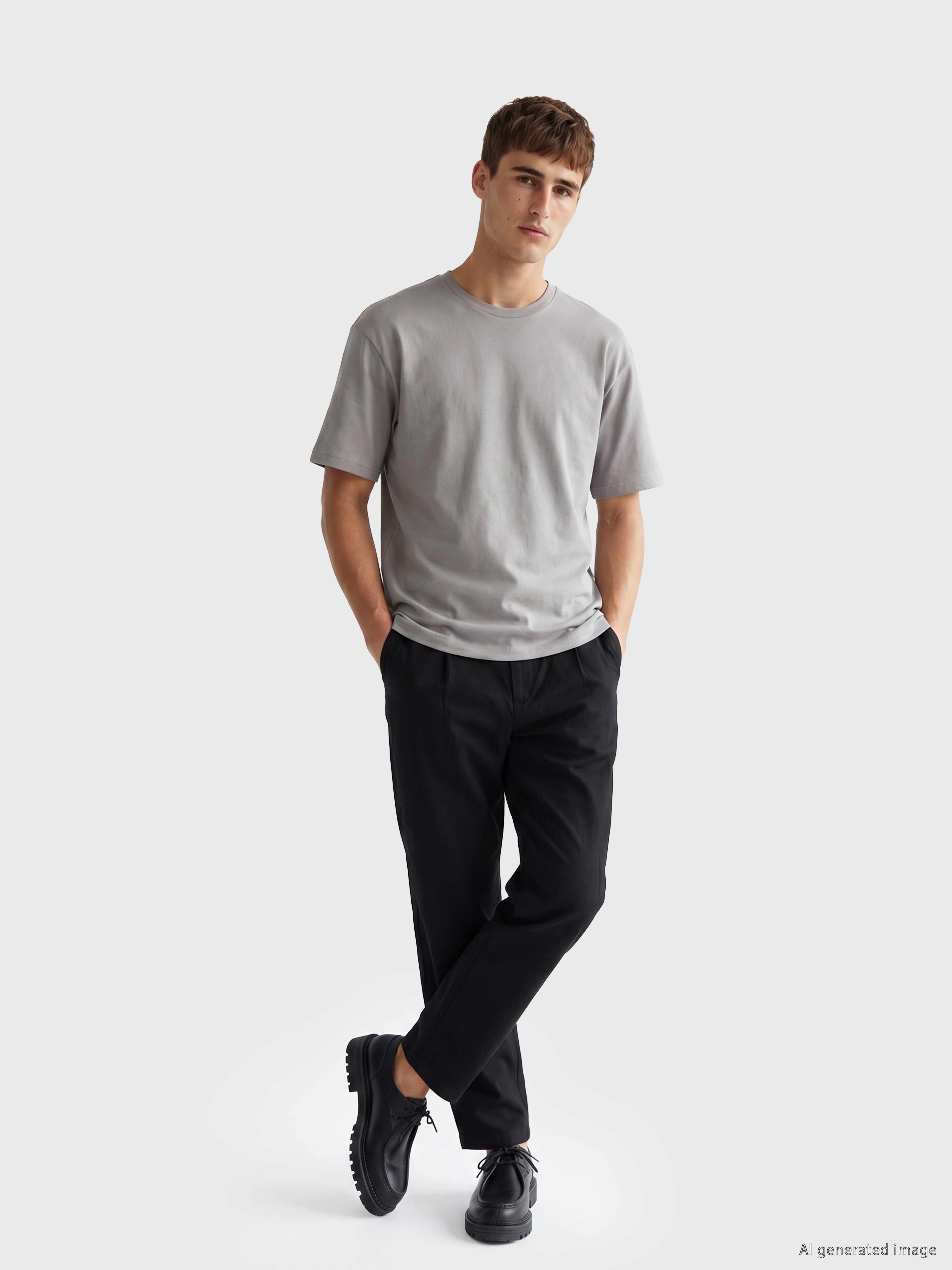 LCW Vision Regular Fit Erkek Pileli Pantolon görsel 2