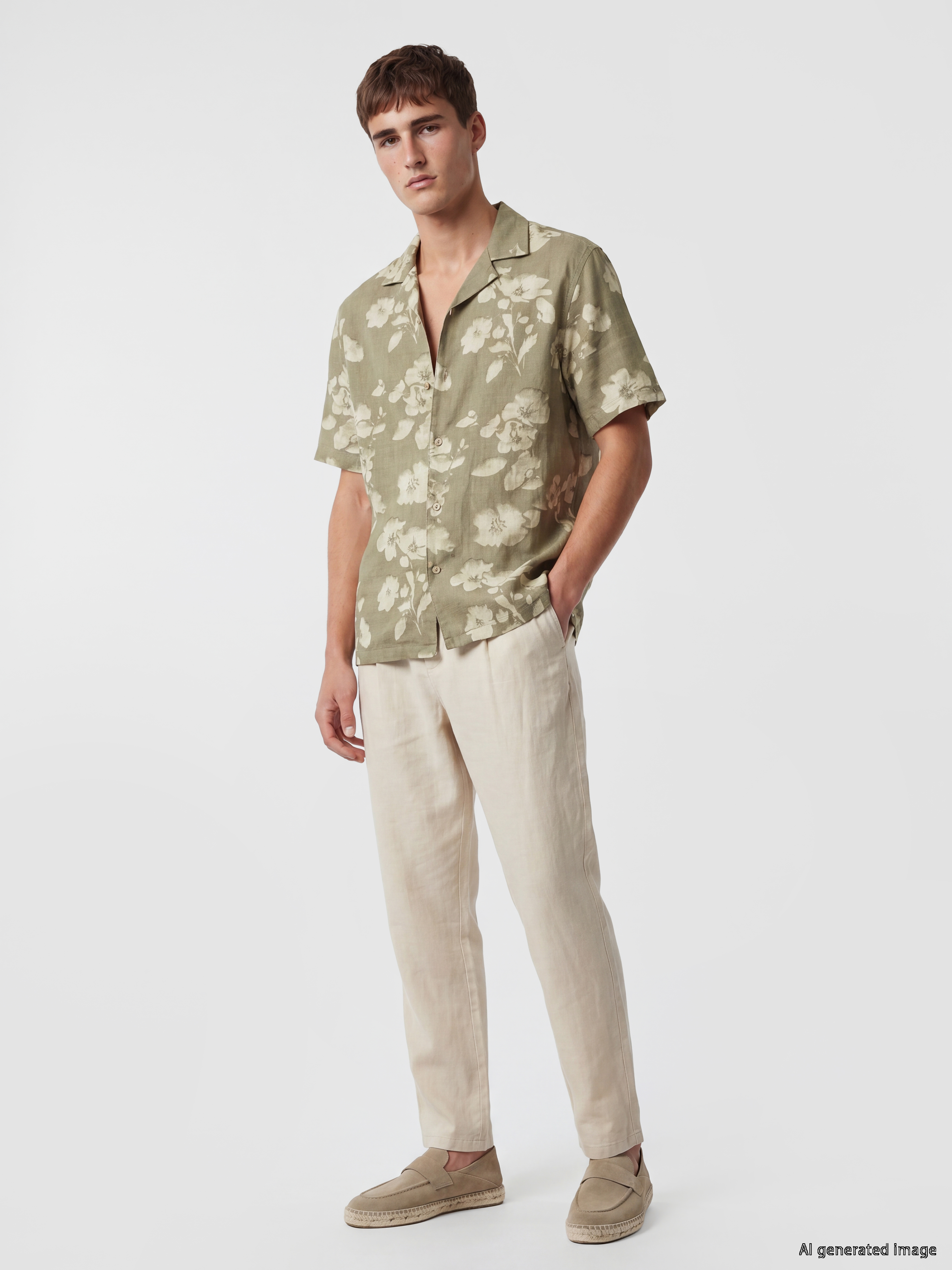 LCW Vision Regular Fit Erkek Pileli Pantolon görsel 2