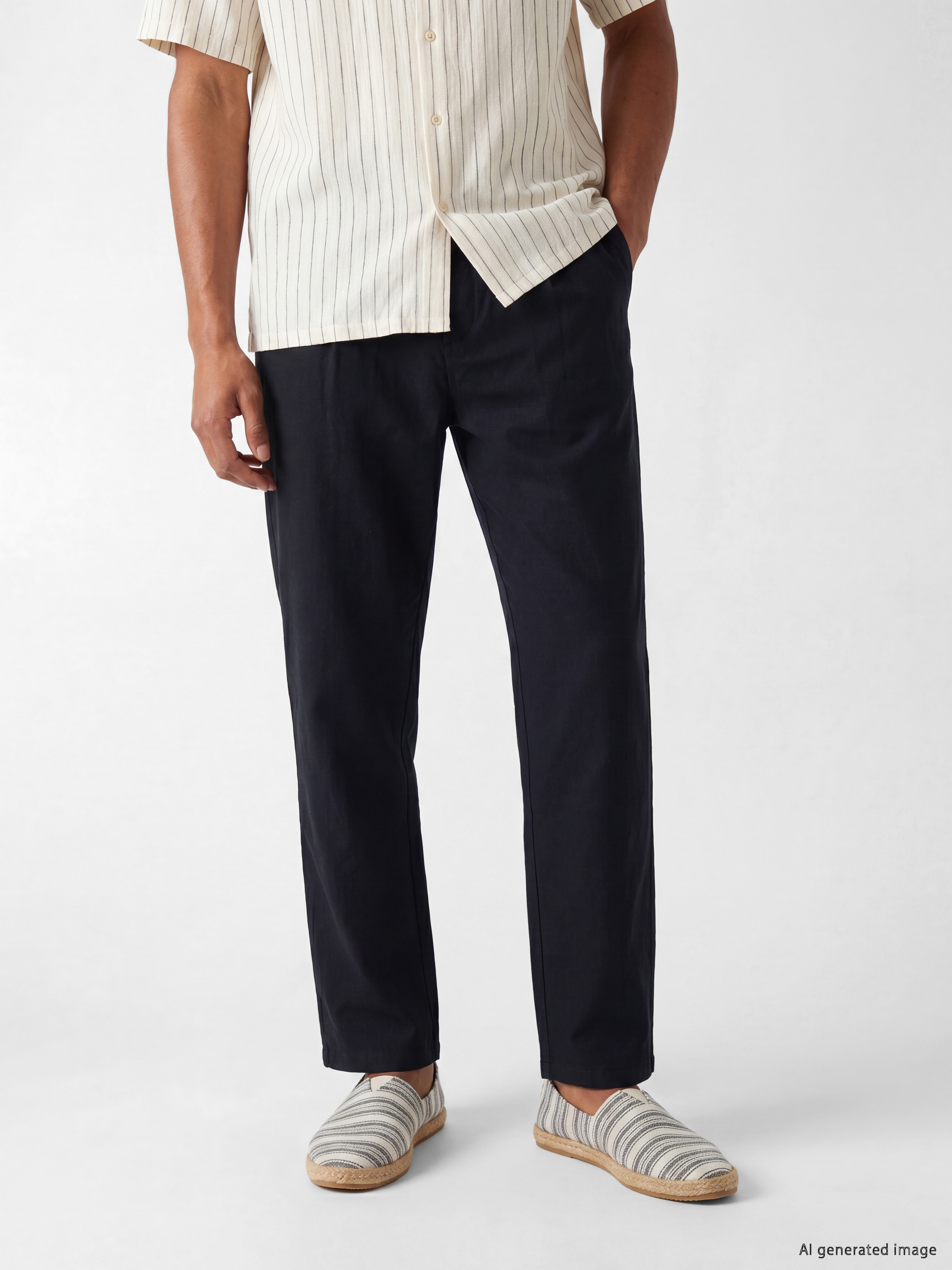 LCW Vision Regular Fit Erkek Pileli Pantolon görsel 2