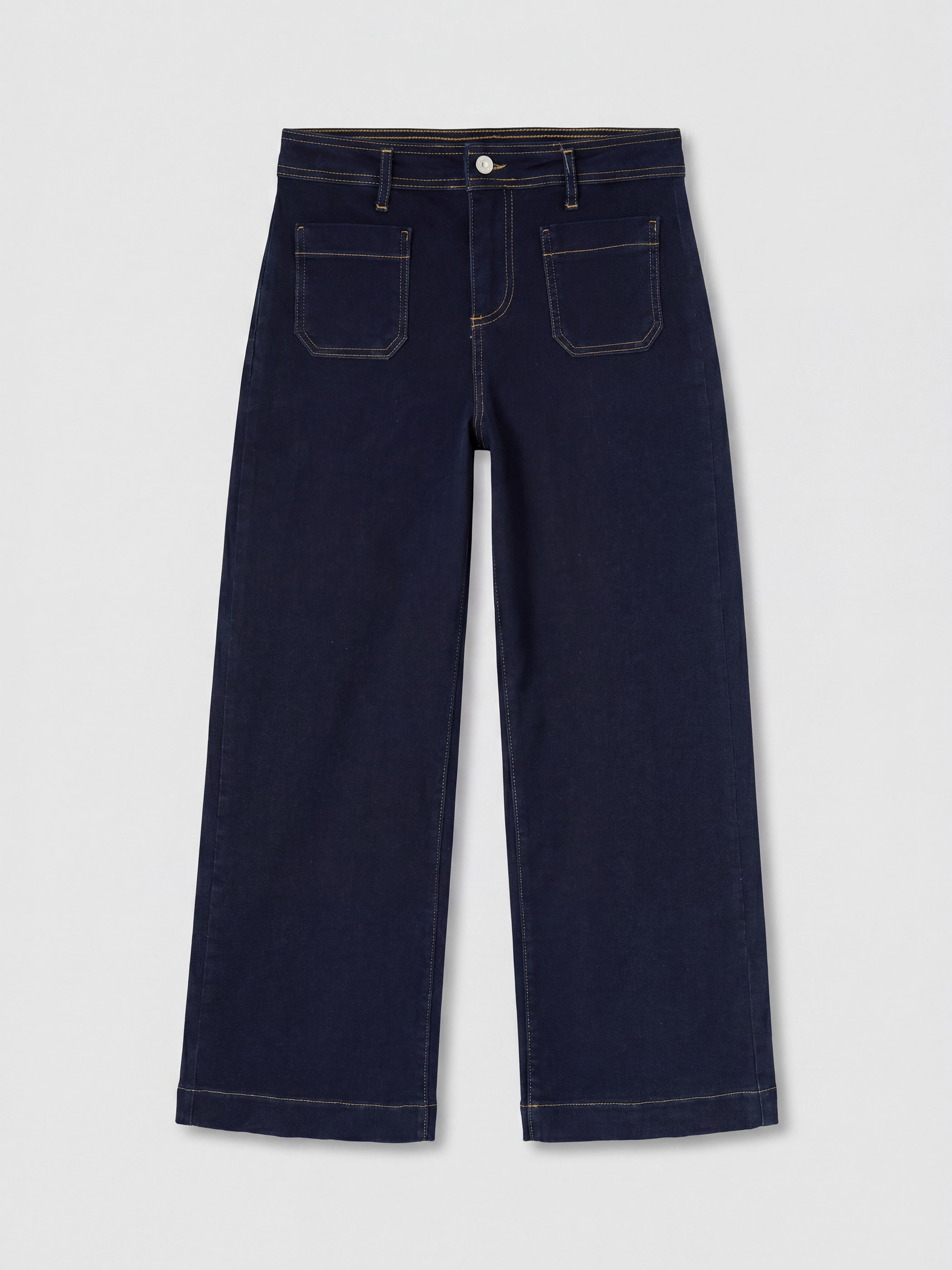 LCWAIKIKI Classic Straight Fit Kadın Jean Pantolon görsel 5