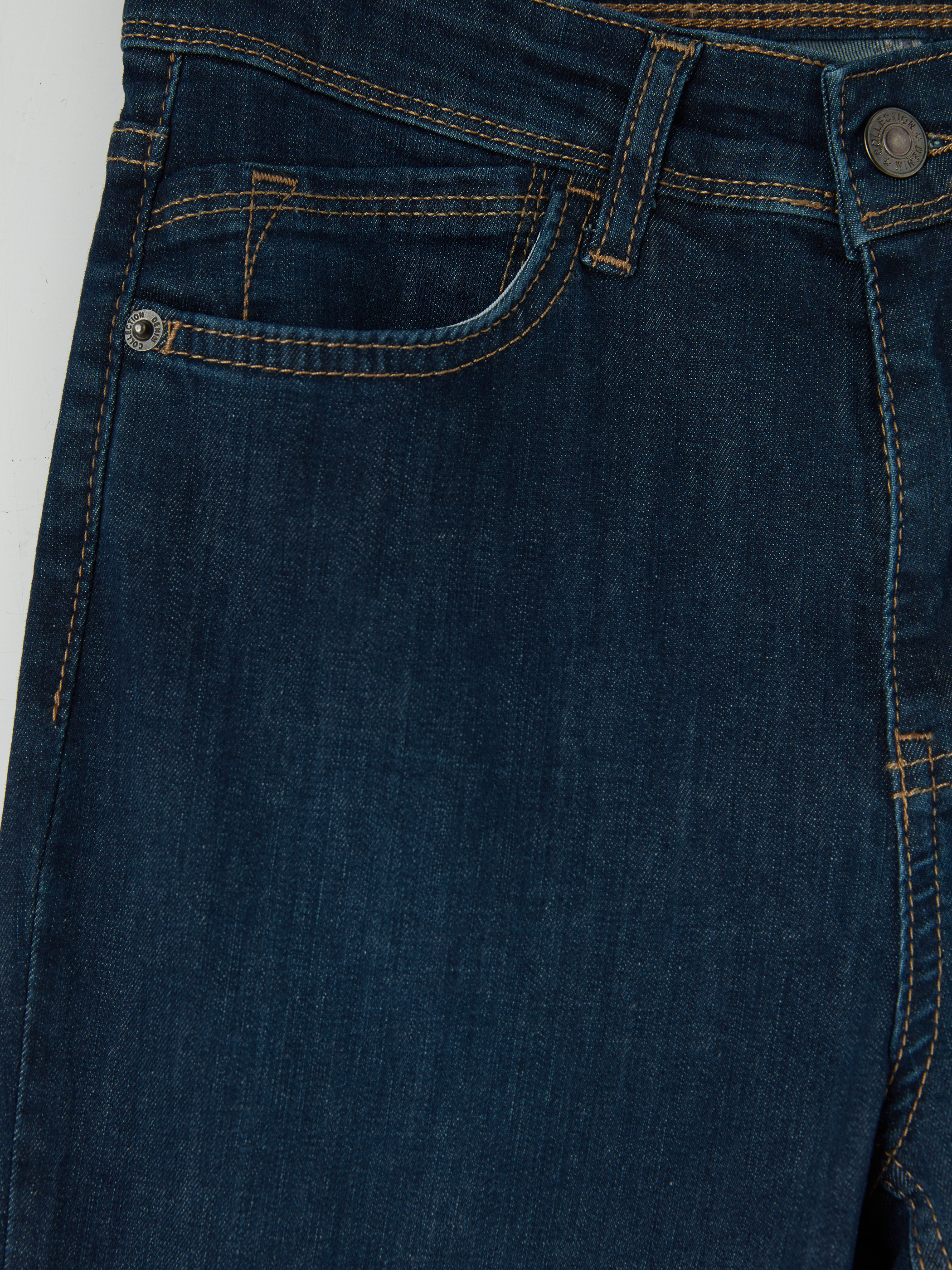 LCWAIKIKI Classic Slim Mom Kadın Jean Pantolon görsel 7
