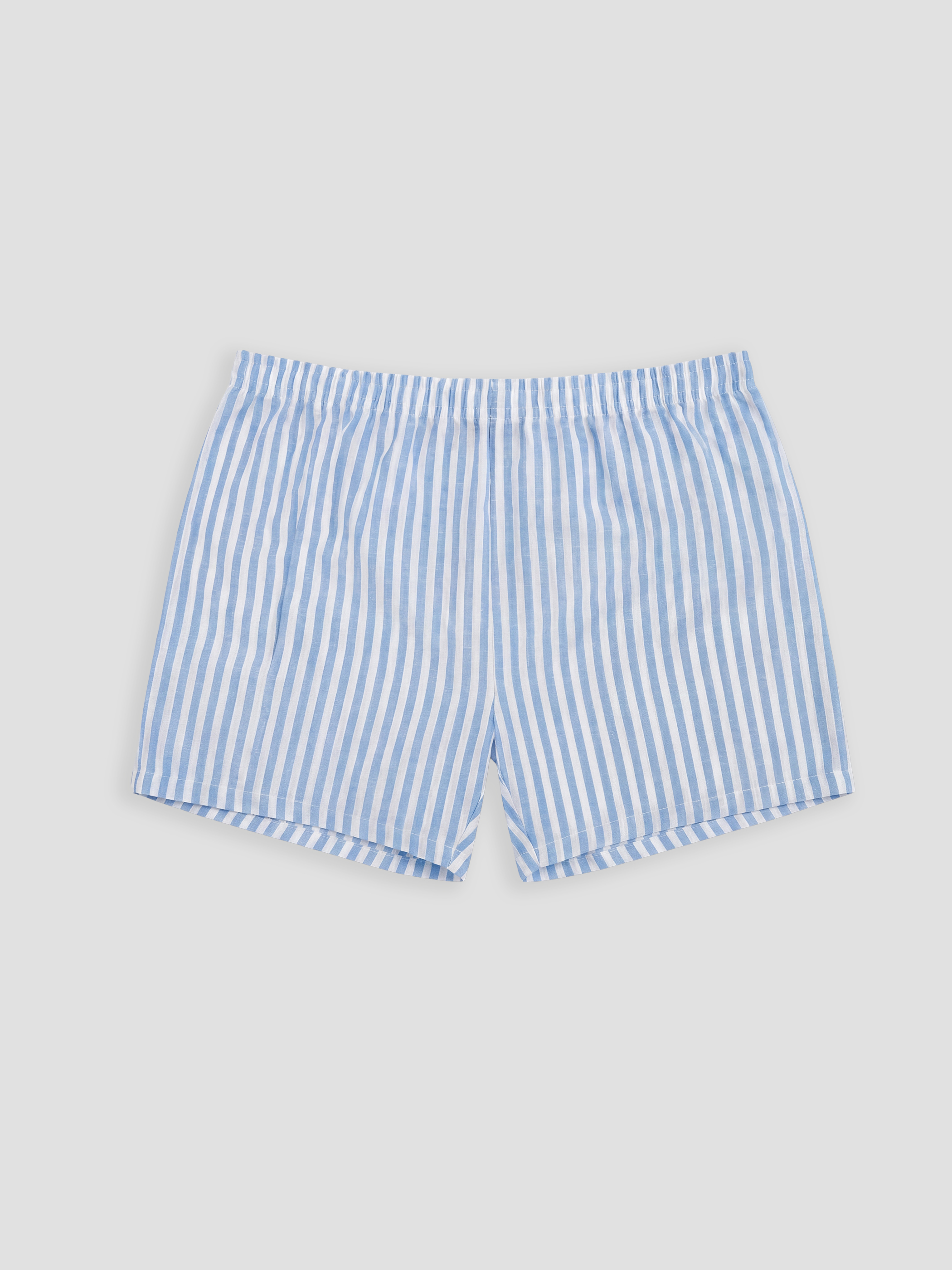LC WAIKIKI Relax Fit Pamuklu Çizgili Erkek Boxer 2'li görsel 2