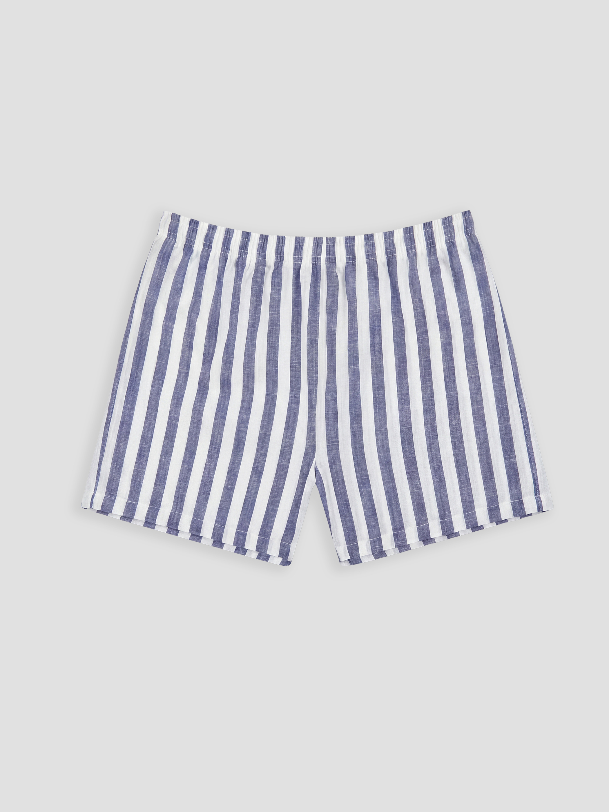 LC WAIKIKI Relax Fit Pamuklu Çizgili Erkek Boxer 2'li görsel 3