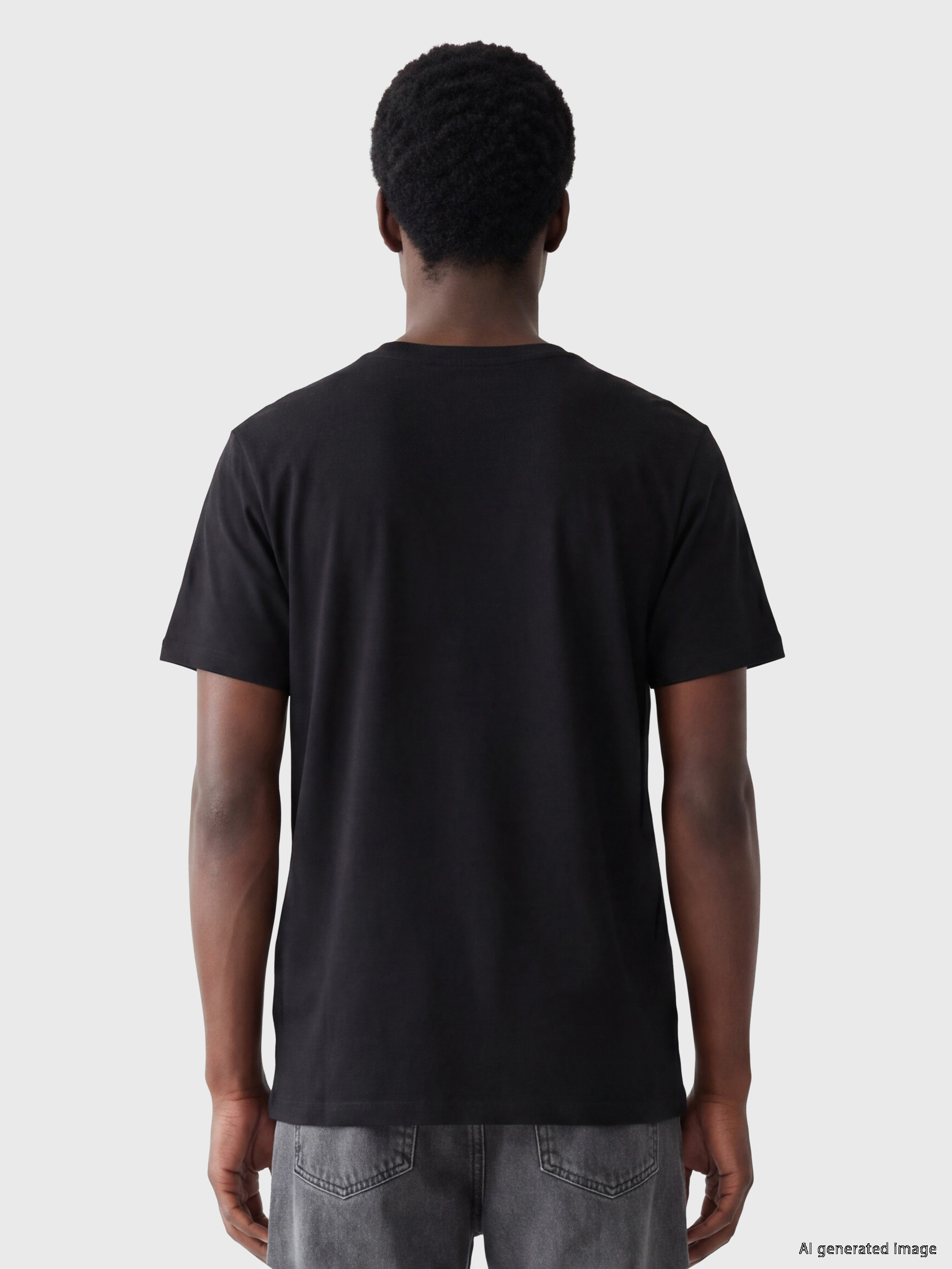 XSIDE 2'li Süper Slim Fit Esnek Kumaş Tişört / 01 görsel 5