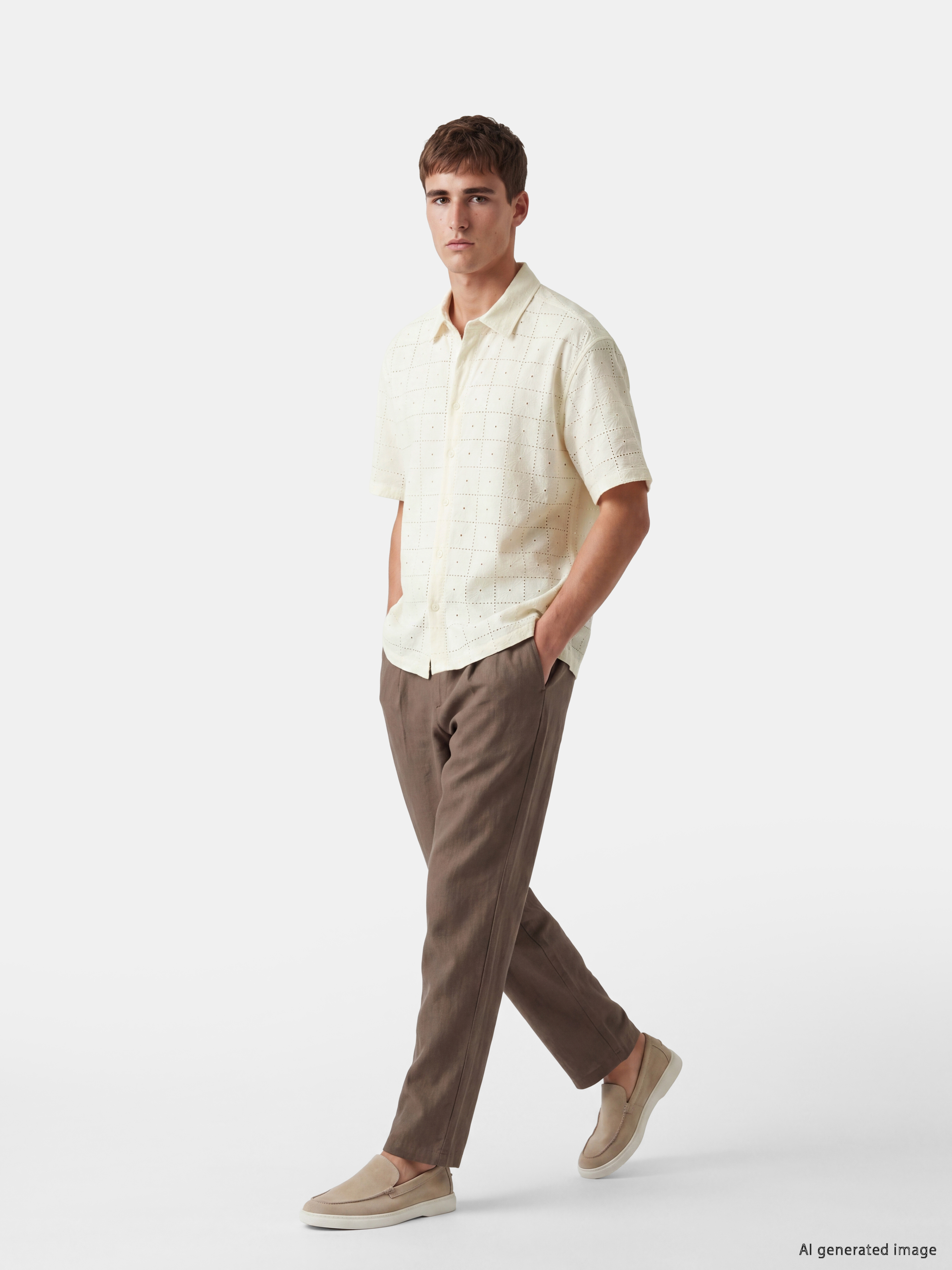 LCW Vision Regular Fit Erkek Gömlek görsel 2