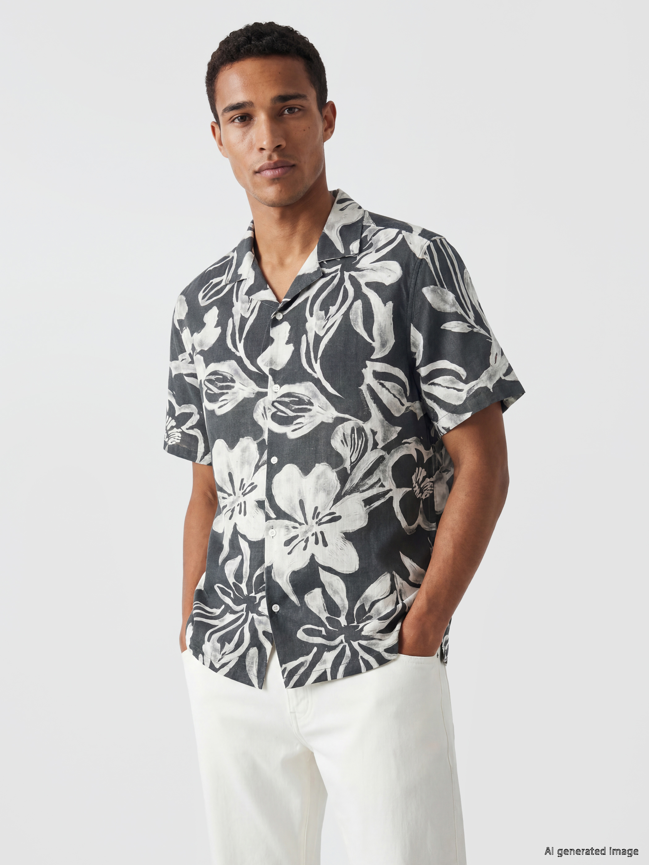 LCW Vision Regular Fit Desenli Armürlü Erkek Gömlek