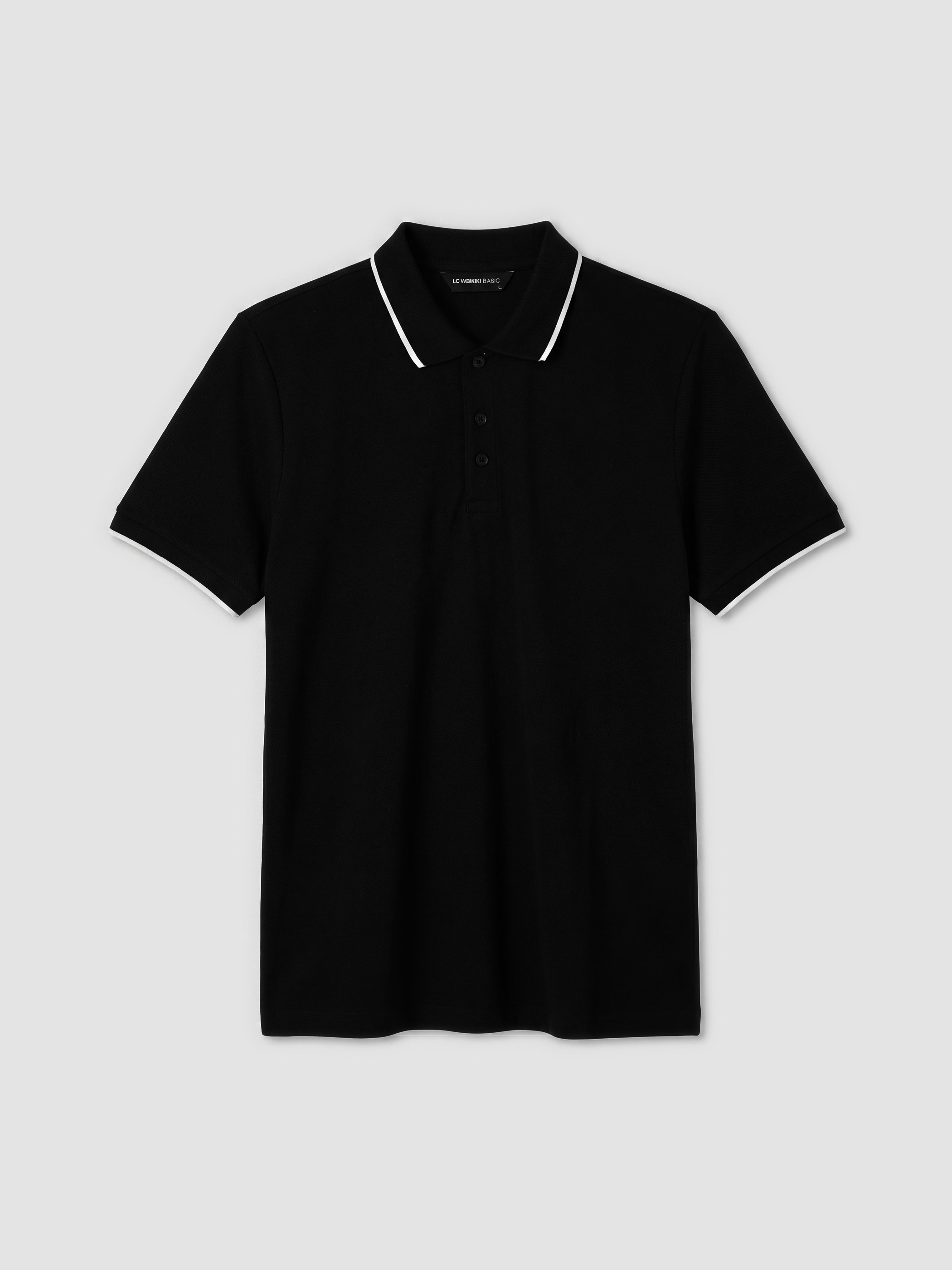 LCWAIKIKI Classic Polo Yaka Pike Erkek Tişört görsel 5
