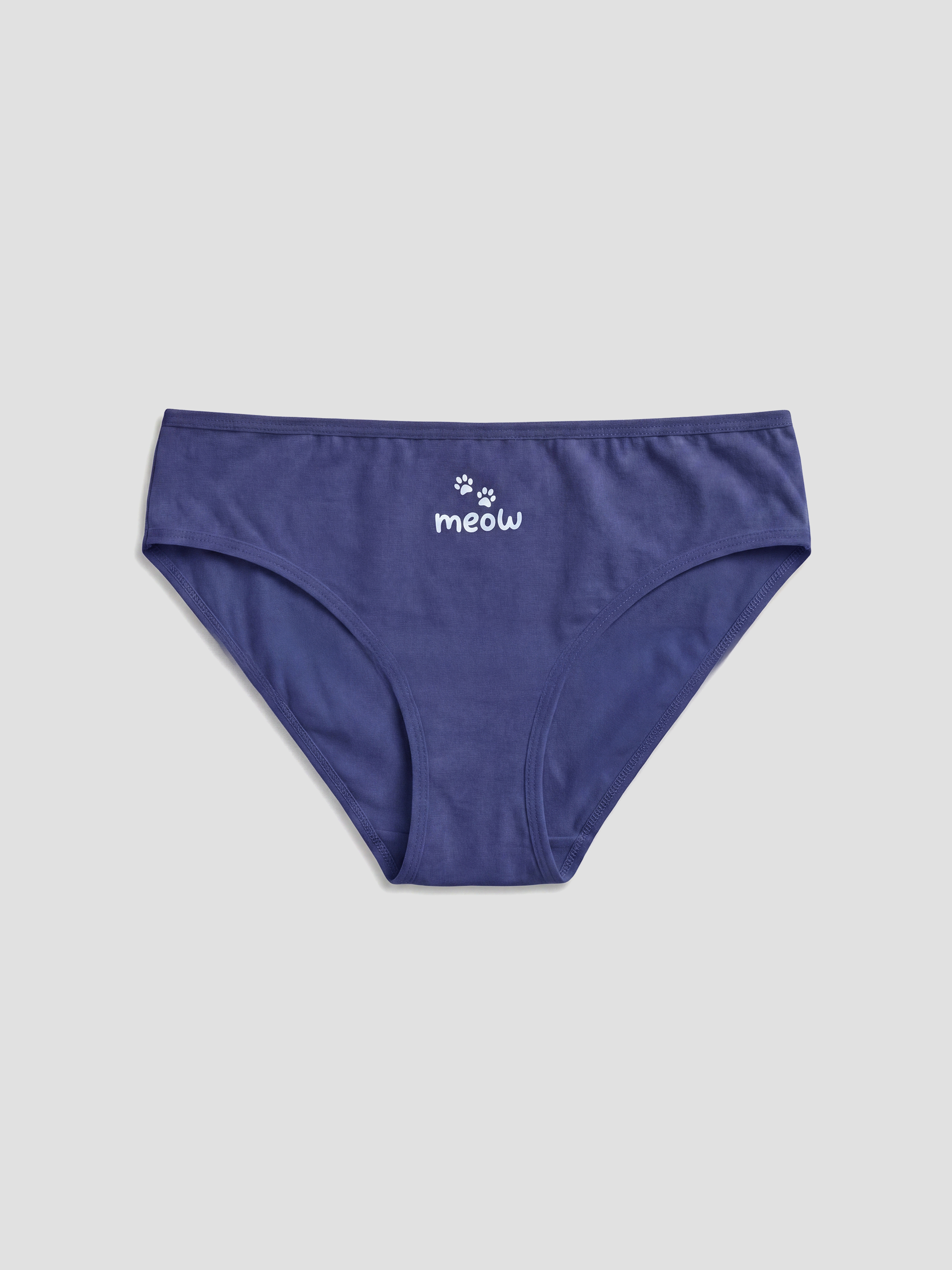 LCW Young Baskılı Bikini Külot 5'li görsel 3