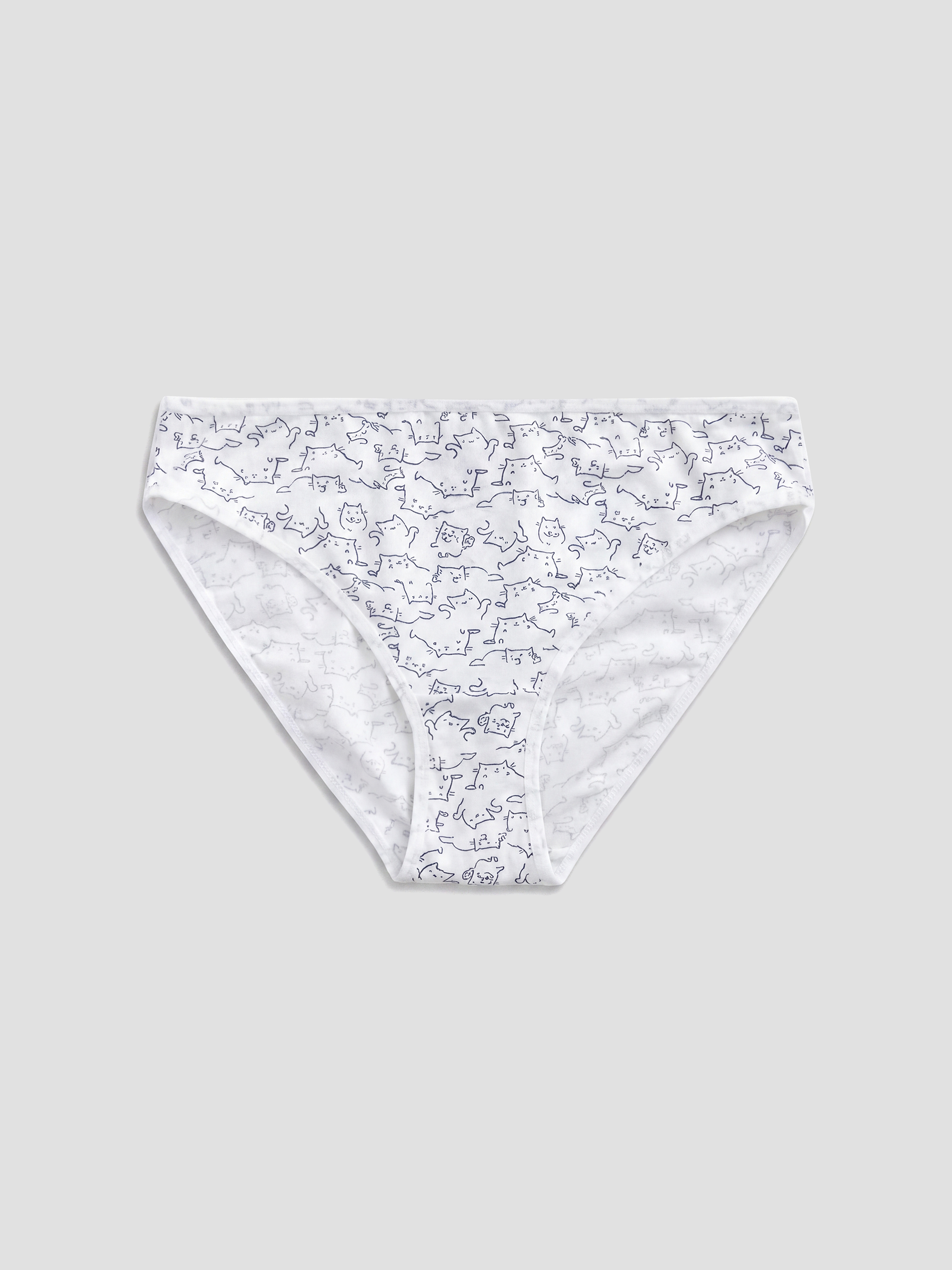 LCW Young Baskılı Bikini Külot 5'li görsel 5