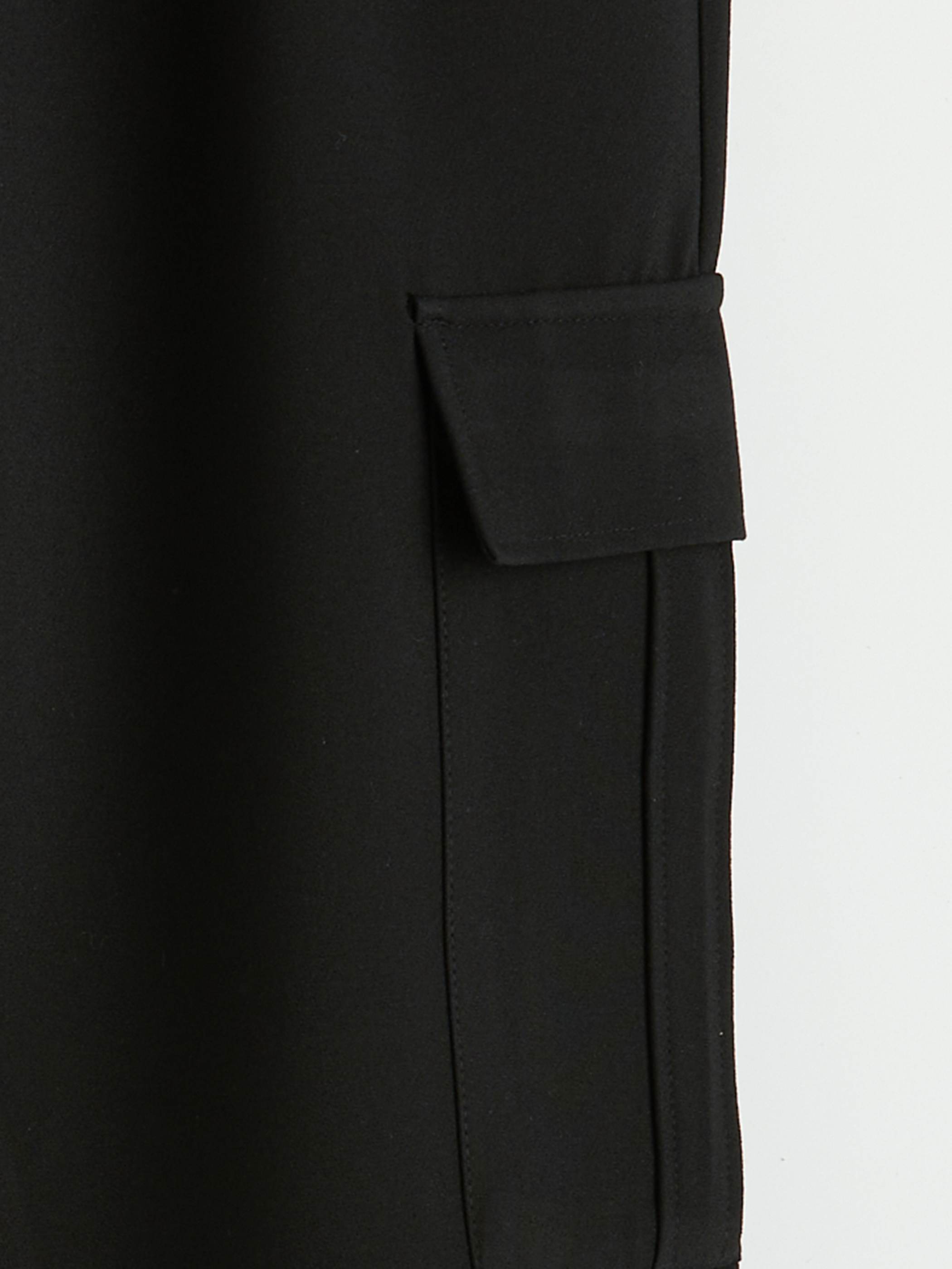LCW Vision Loose Fit Kadın Pileli Kargo Pantolon görsel 7