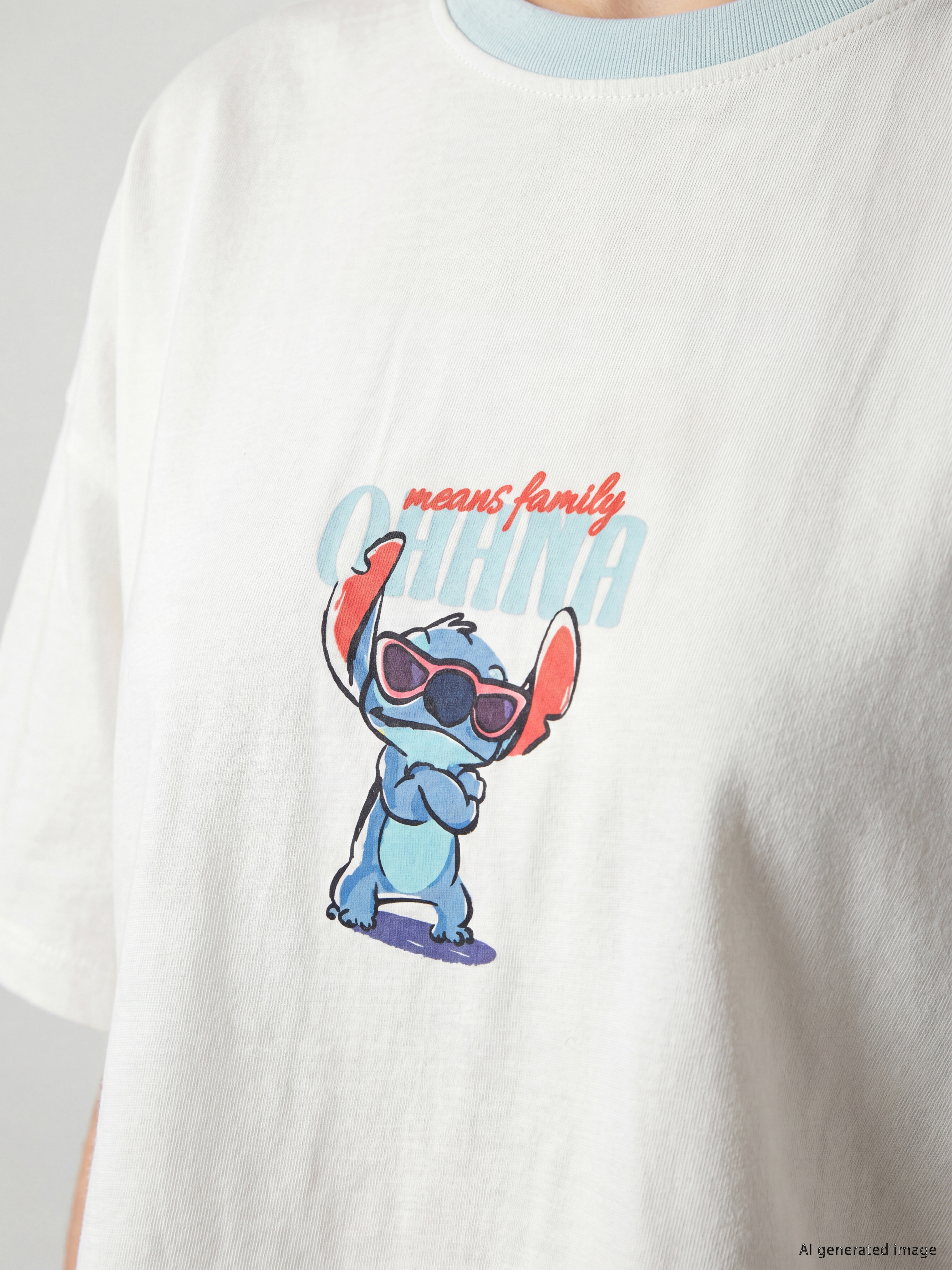 LCW Young Stitch Baskılı Kadın Şortlu Pijama Takımı görsel 3