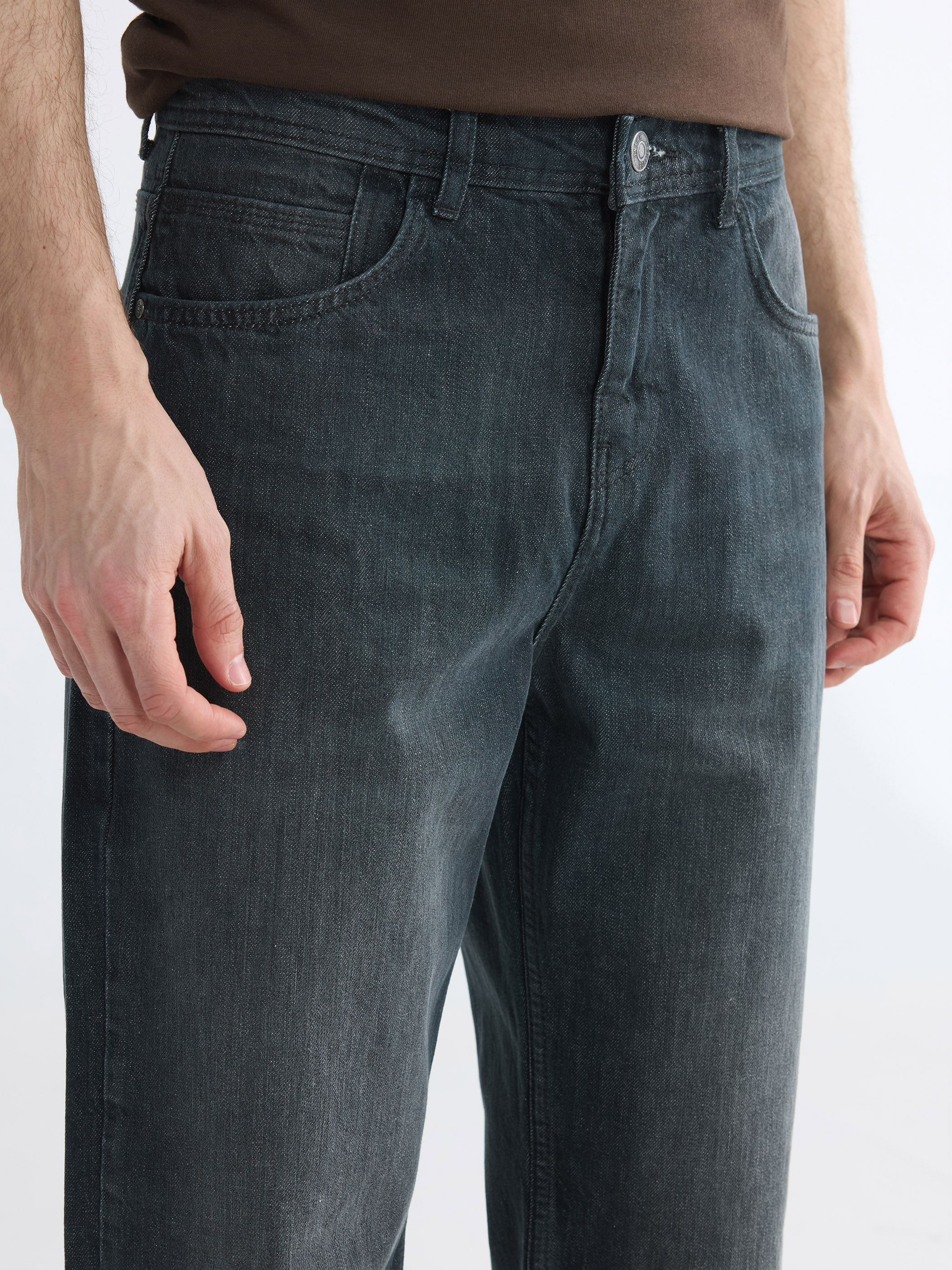LCW Jeans 745 Baggy Fit Erkek Jean Pantolon görsel 3