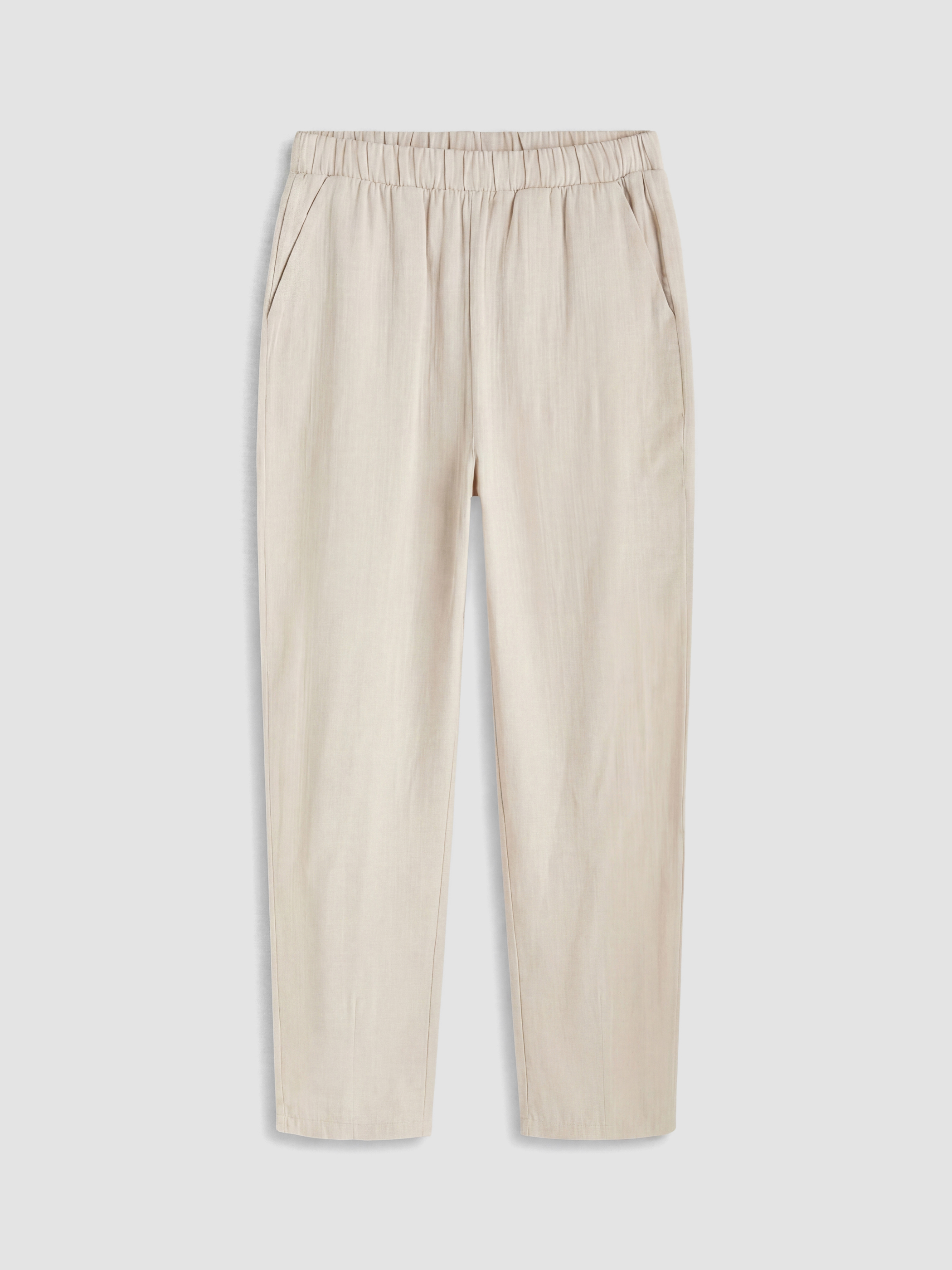 LCW Modest Beli Lastikli Kadın Müslin Pantolon görsel 5