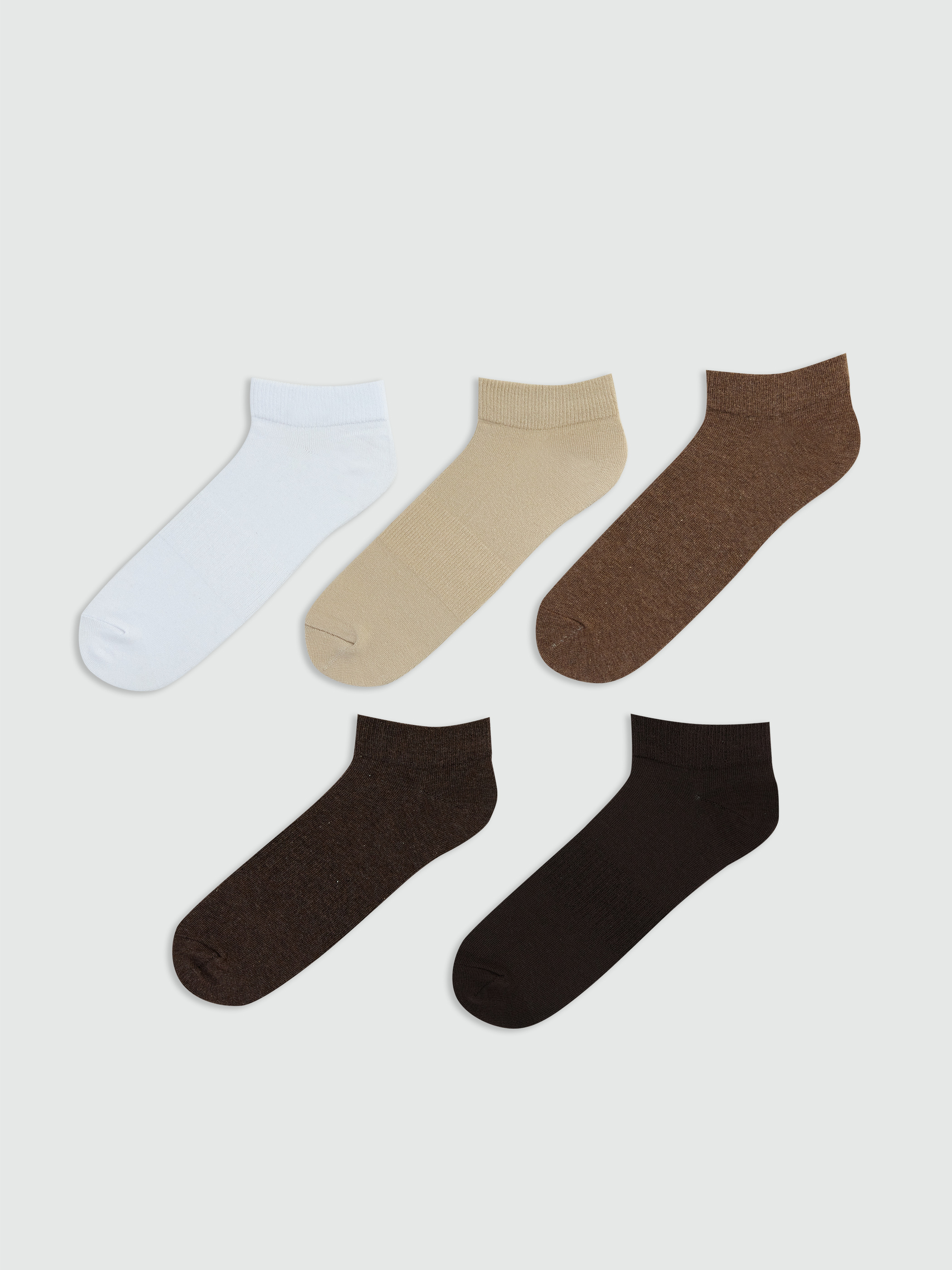 LCW ACCESSORIES Erkek Patik Çorap 5'li