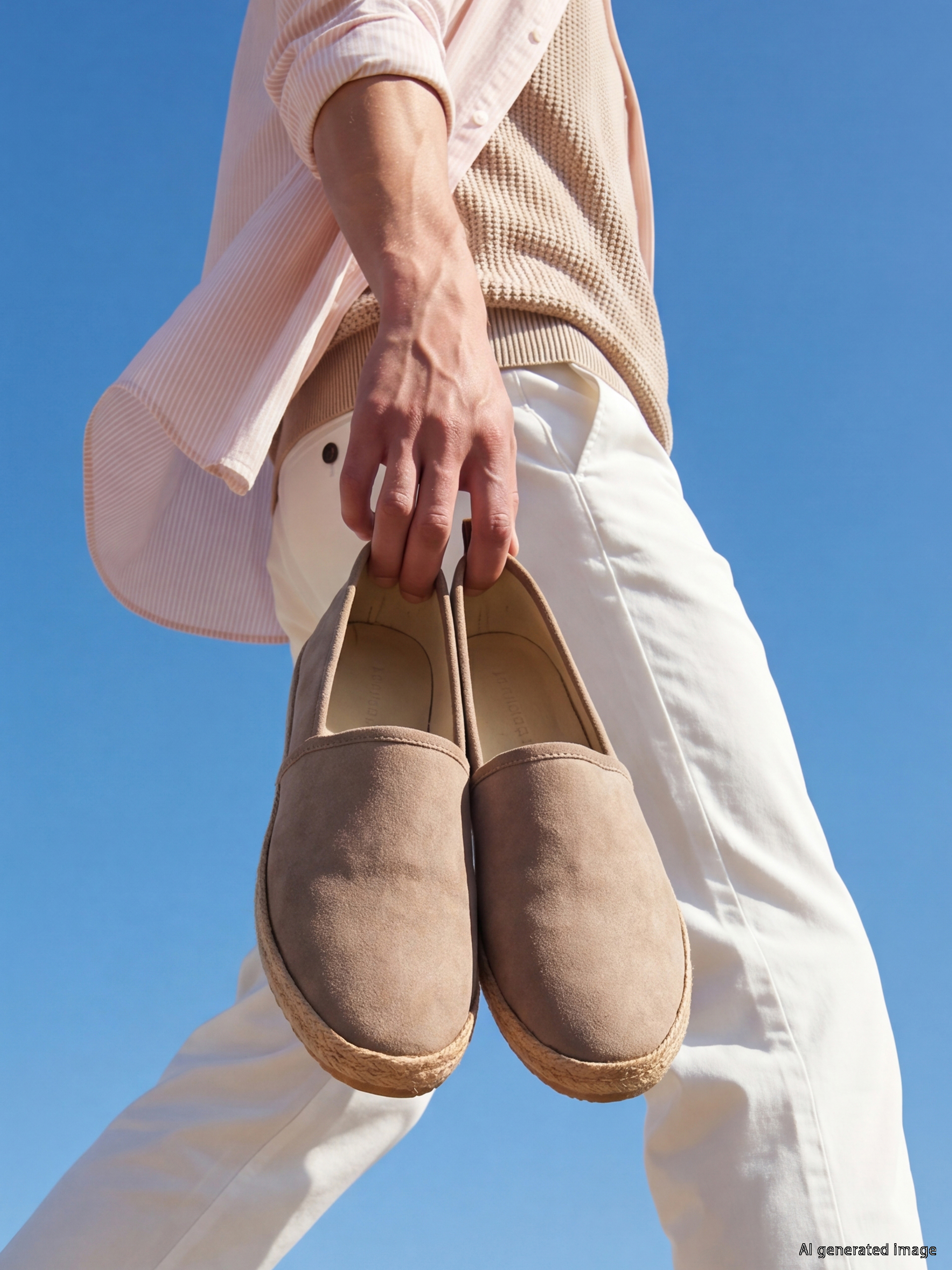 LCW STEPS Hasır Tabanlı Erkek Espadril