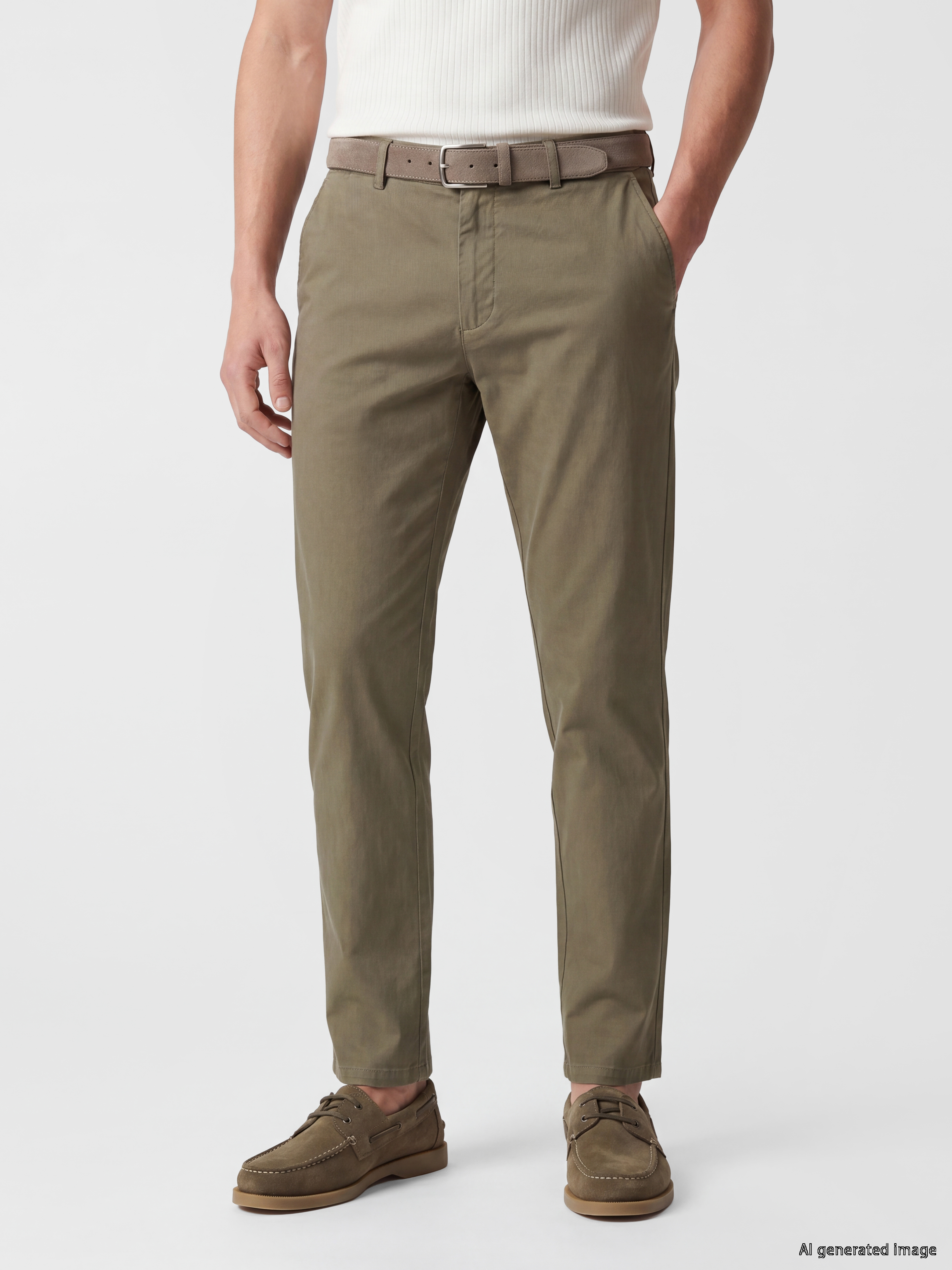 SOUTHBLUE Regular Fit Keten Karışımlı Erkek Pantolon