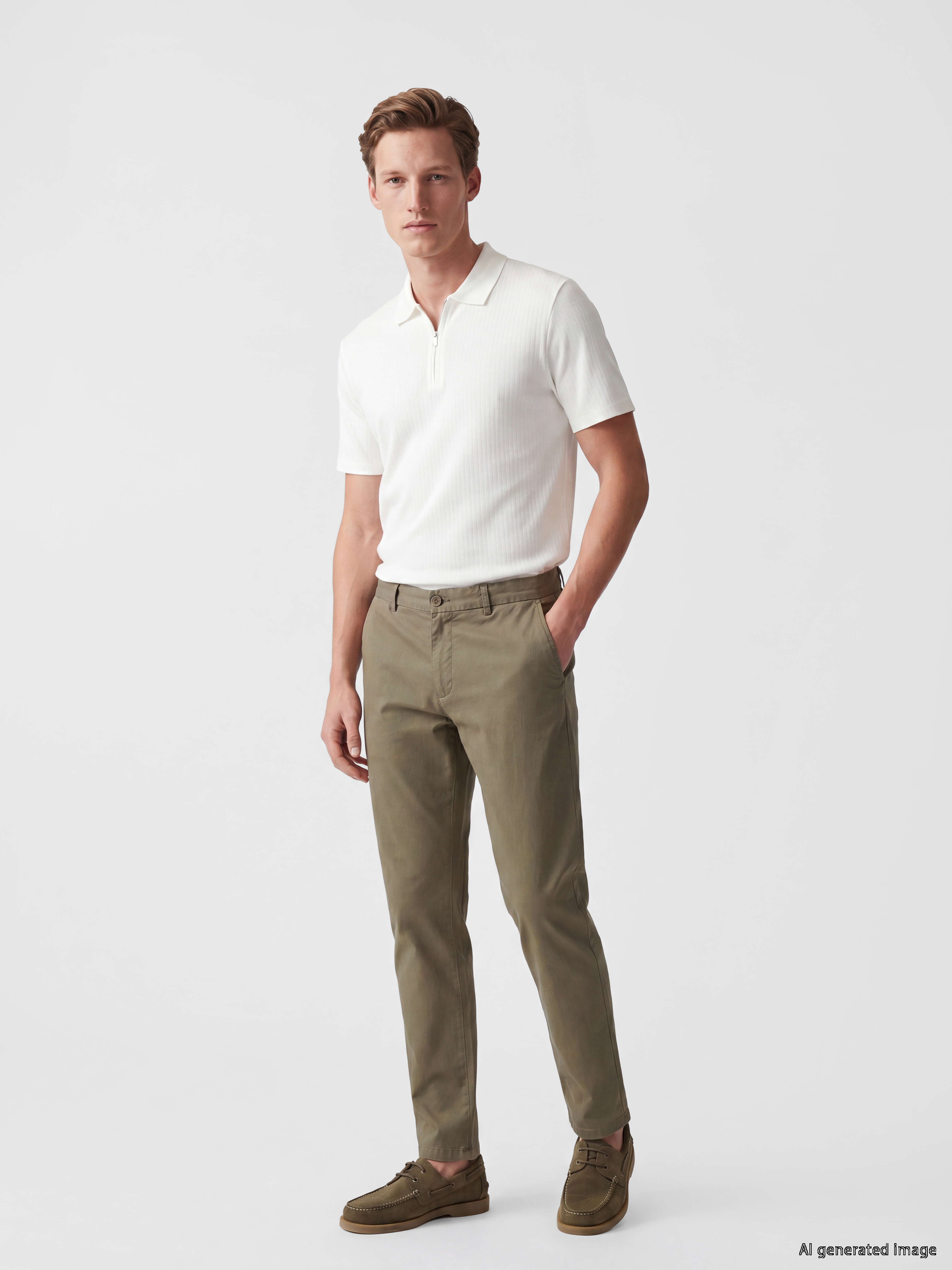 SOUTHBLUE Regular Fit Keten Karışımlı Erkek Pantolon görsel 2