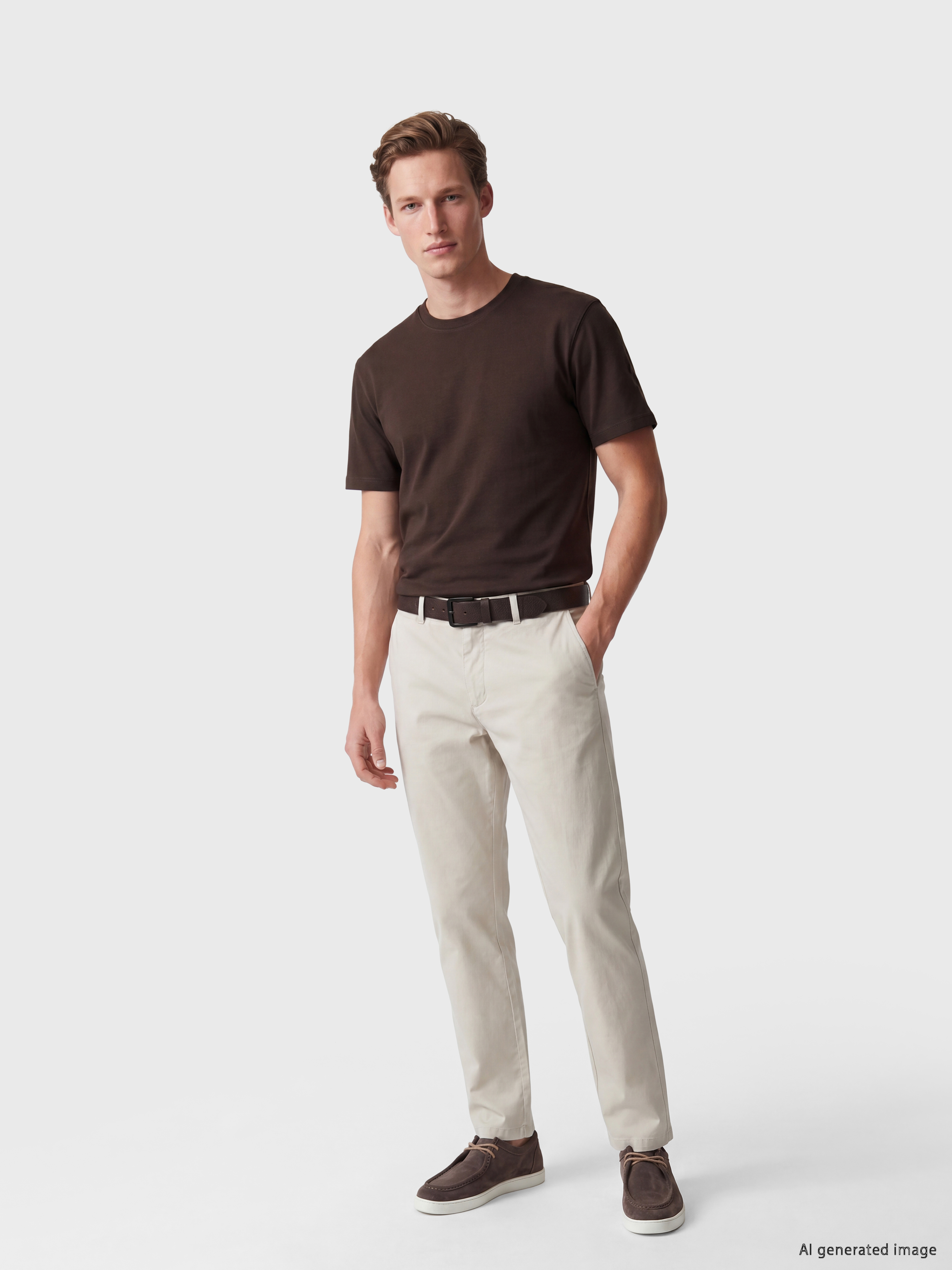 SOUTHBLUE Regular Fit Keten Karışımlı Erkek Pantolon görsel 2
