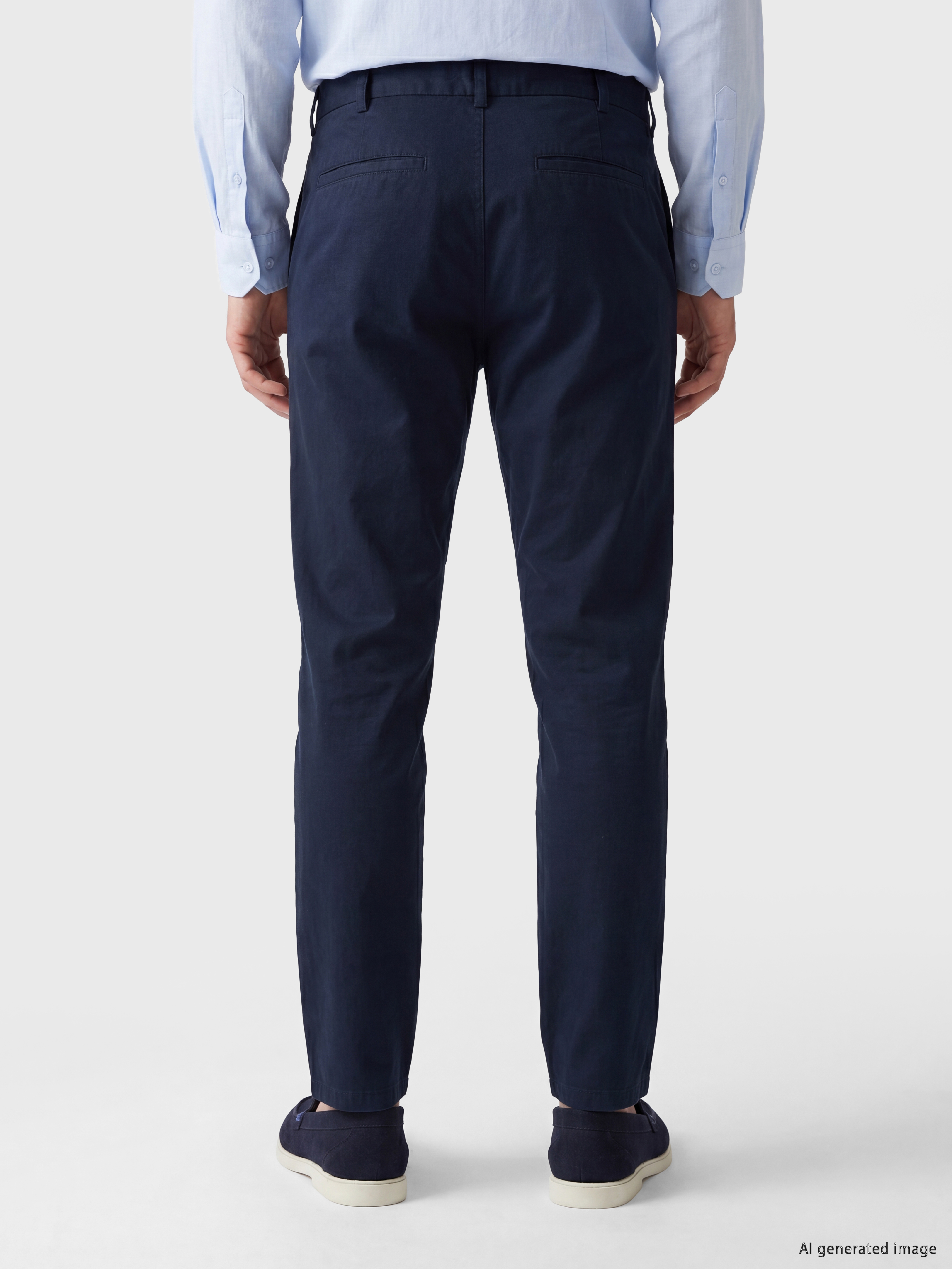 SOUTHBLUE Regular Fit Keten Karışımlı Erkek Pantolon görsel 5