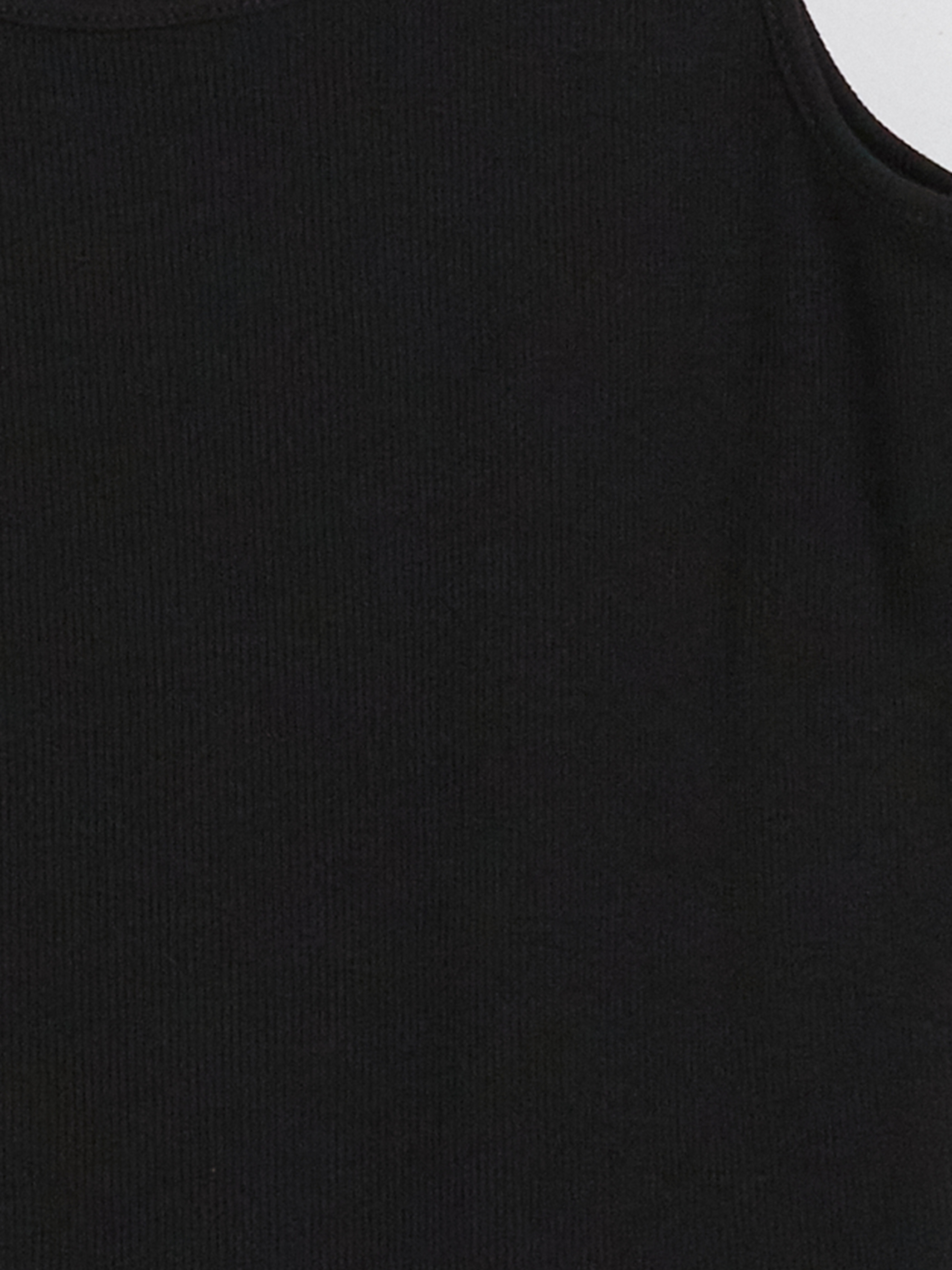 LCW DREAM U Yaka Kadın Fitilli Pijama Üstü görsel 7