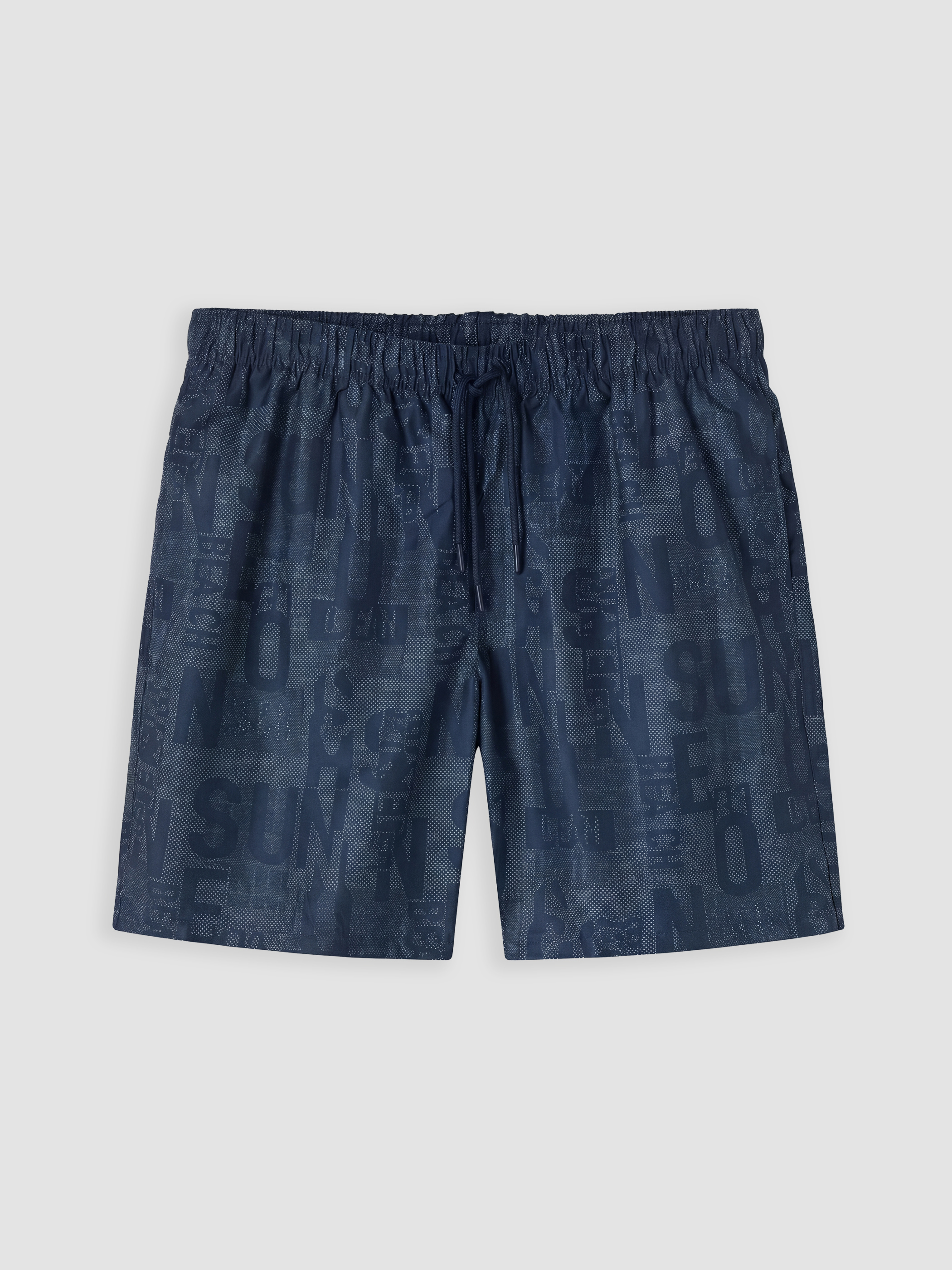 LCW SWIMWEAR Kısa Boy Yazı Baskılı Erkek Deniz Şortu görsel 5