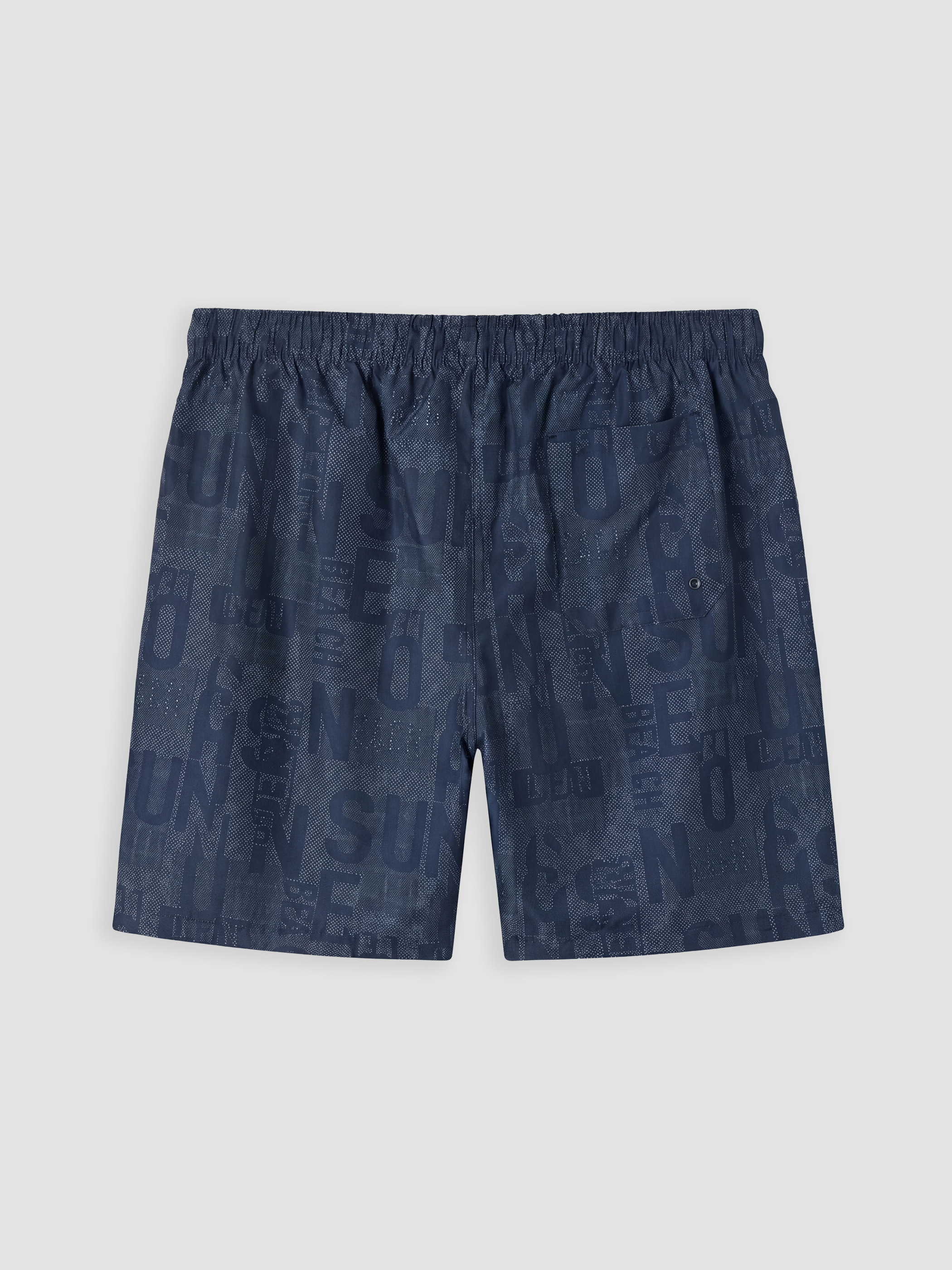 LCW SWIMWEAR Kısa Boy Yazı Baskılı Erkek Deniz Şortu görsel 7