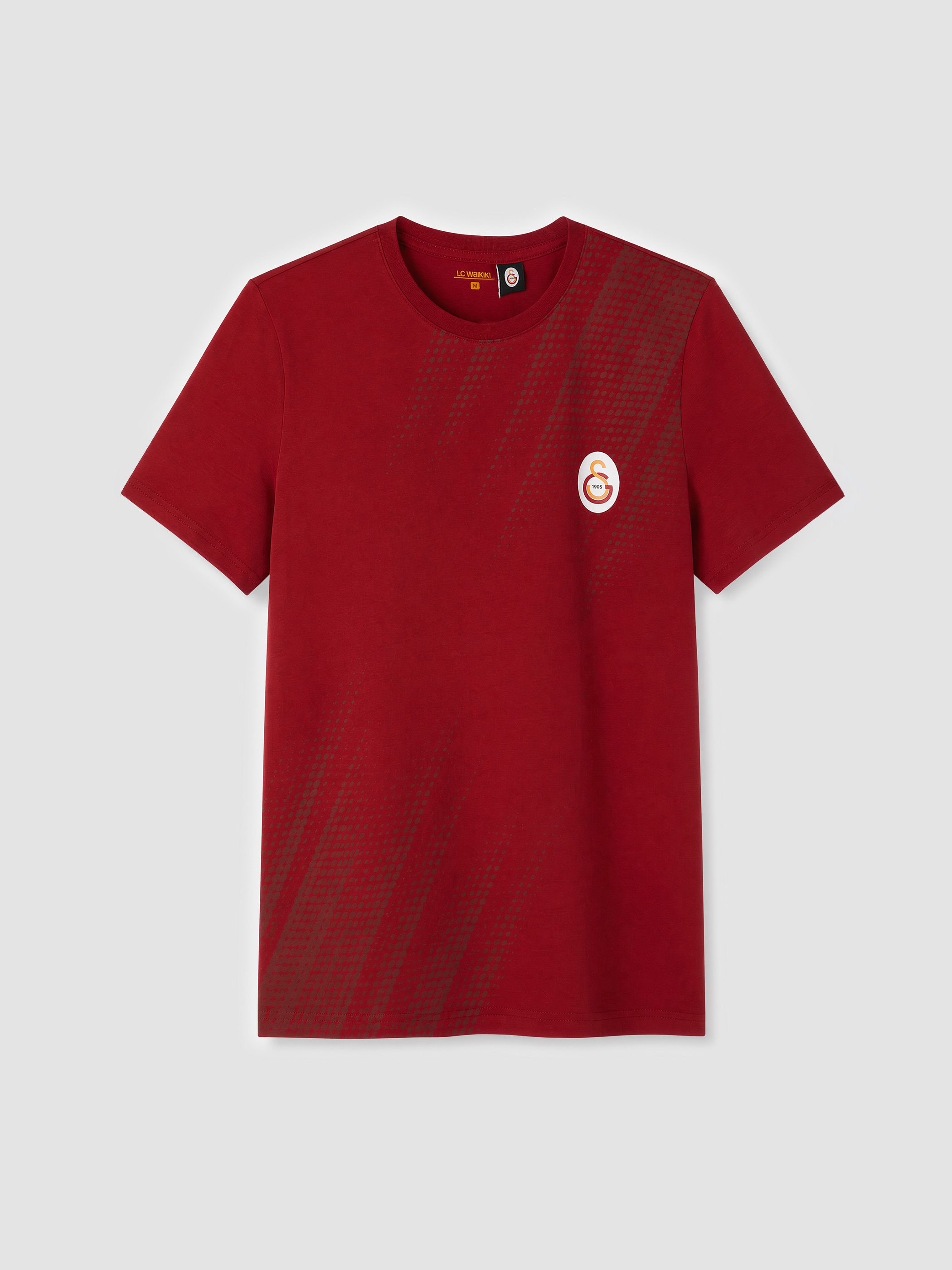 LC WAIKIKI Galatasaray Baskılı Erkek Şortlu Pijama Takımı görsel 6