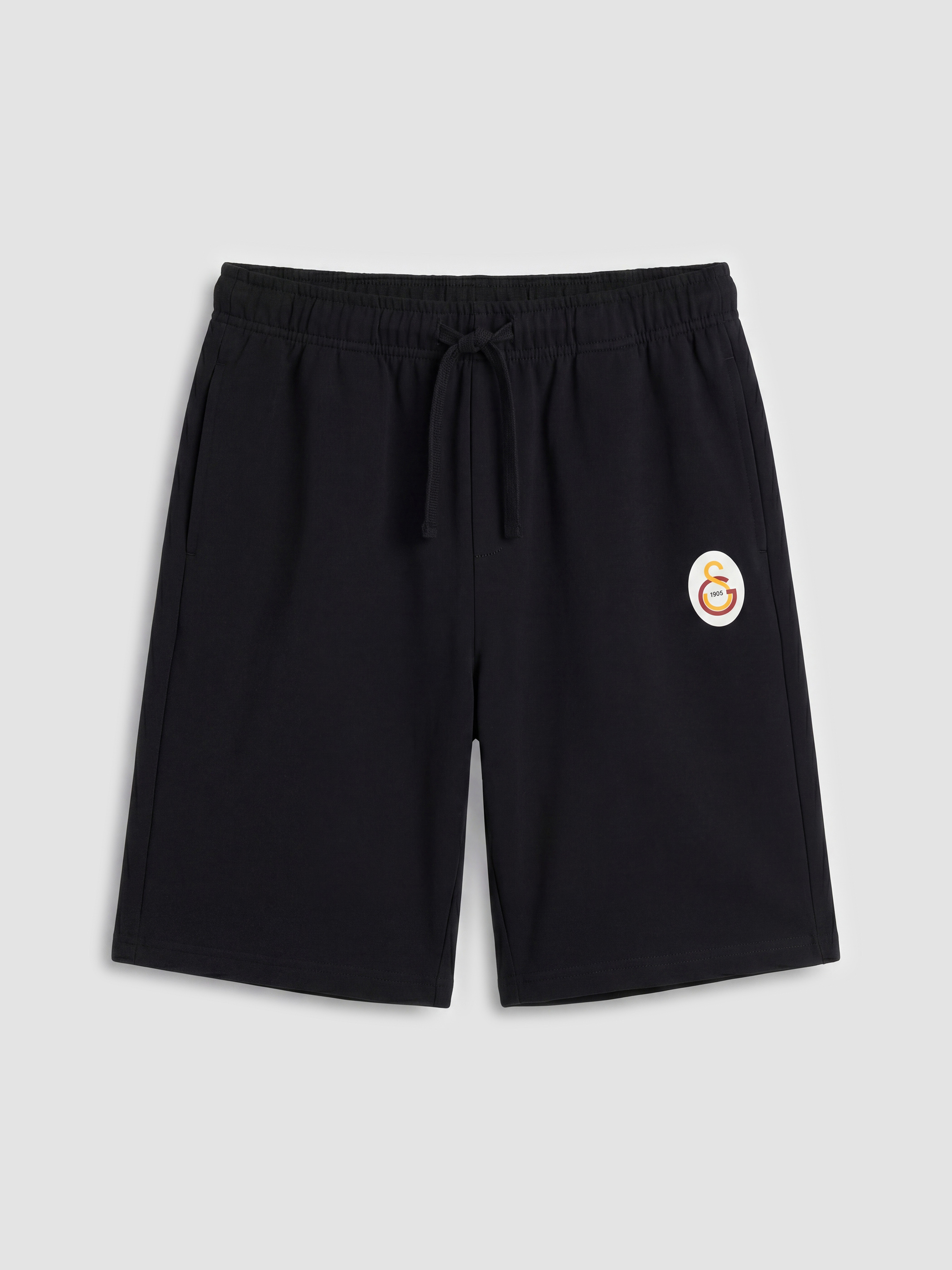 LC WAIKIKI Galatasaray Baskılı Erkek Şortlu Pijama Takımı görsel 7